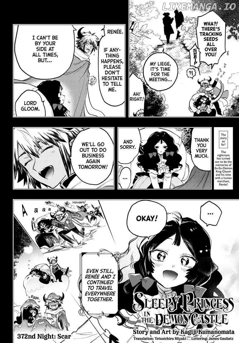 Maou-jou de Oyasumi Chapter 372