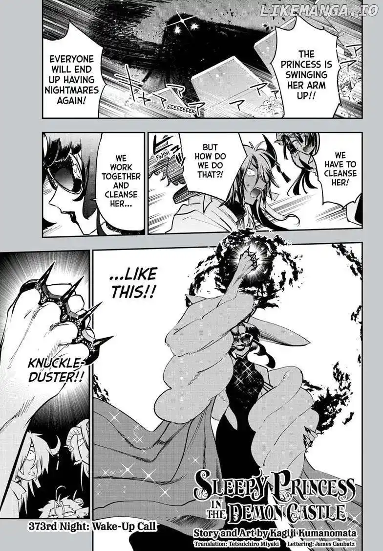 Maou-jou de Oyasumi Chapter 373