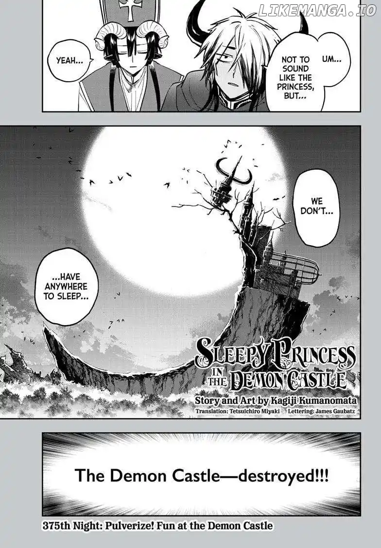 Maou-jou de Oyasumi Chapter 375