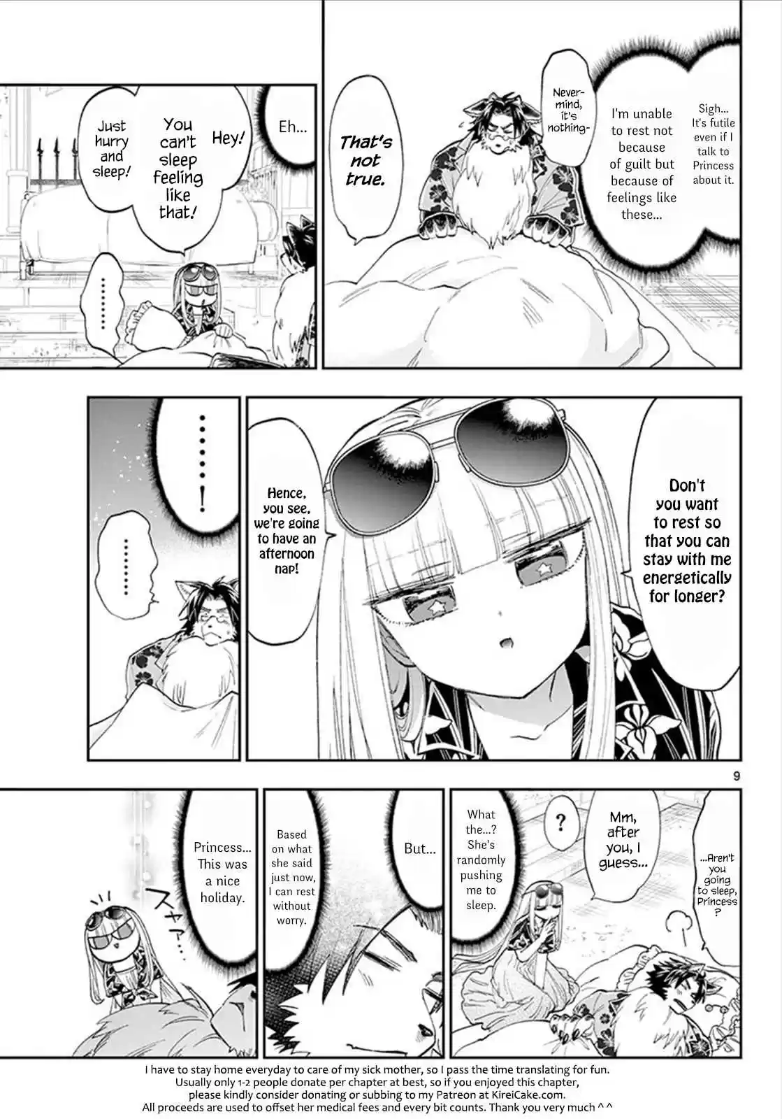 Maou jou de Oyasumi Vol. 10 Ch. 121 A Day of Sweet Dreams in the Demon Castle