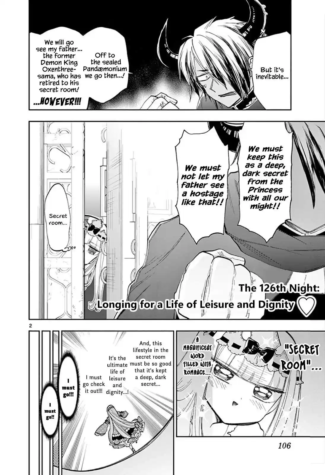 Maou jou de Oyasumi Vol. 10 Ch. 126 Longing for a Life of Leisure and Dignity