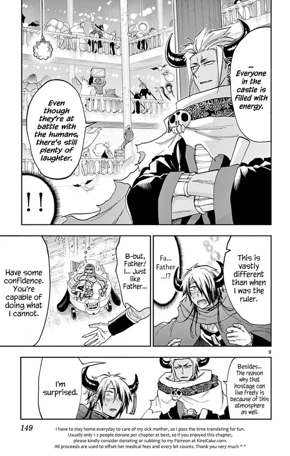 Maou jou de Oyasumi Vol. 10 Ch. 129