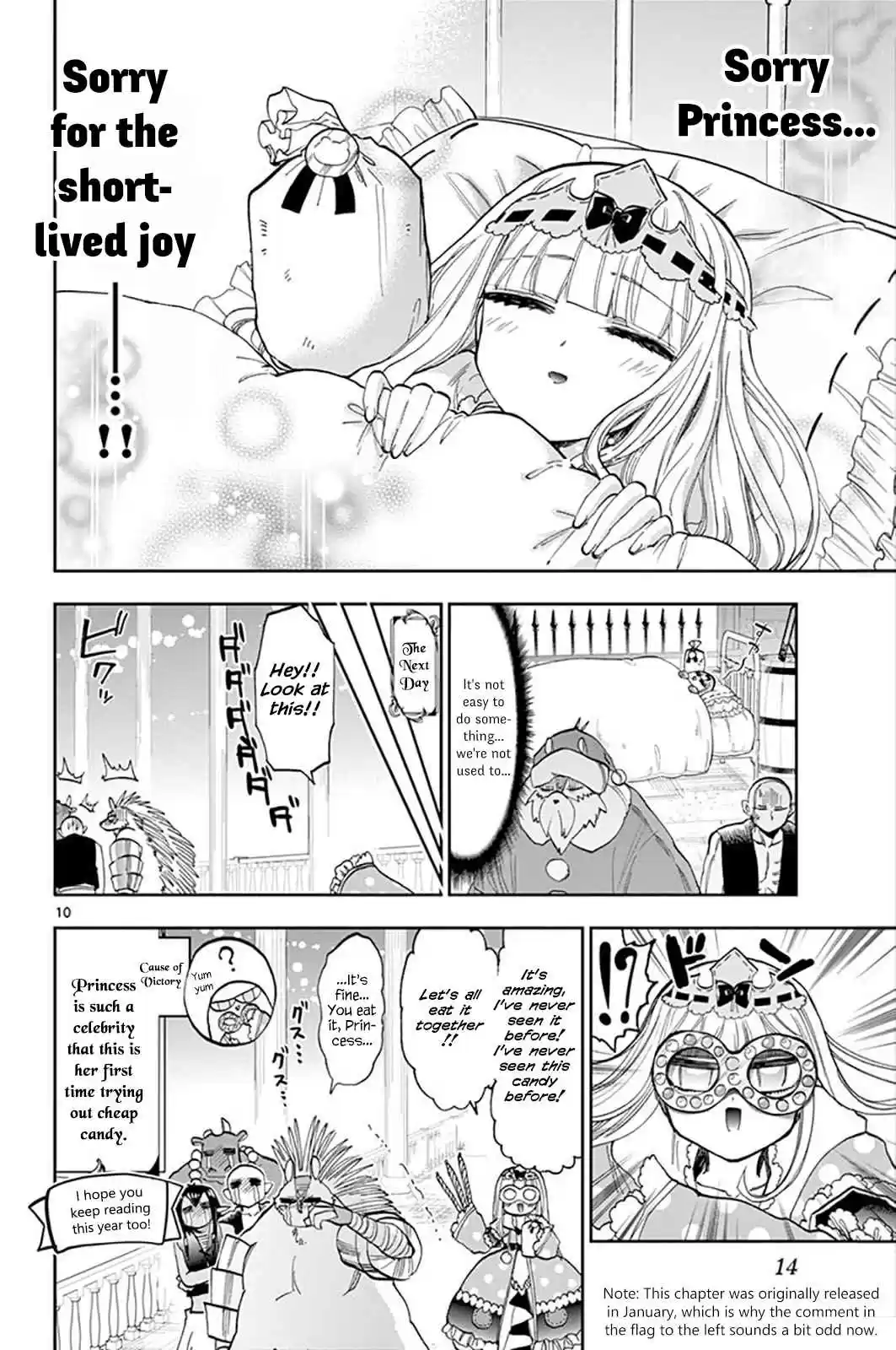 Maou jou de Oyasumi Vol. 11 Ch. 131 Overdue Santa san