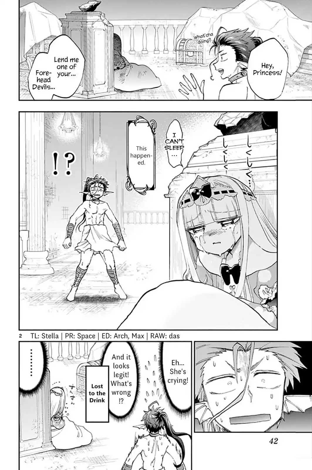 Maou jou de Oyasumi Vol. 11 Ch. 134 Lamenting Boy & Girl