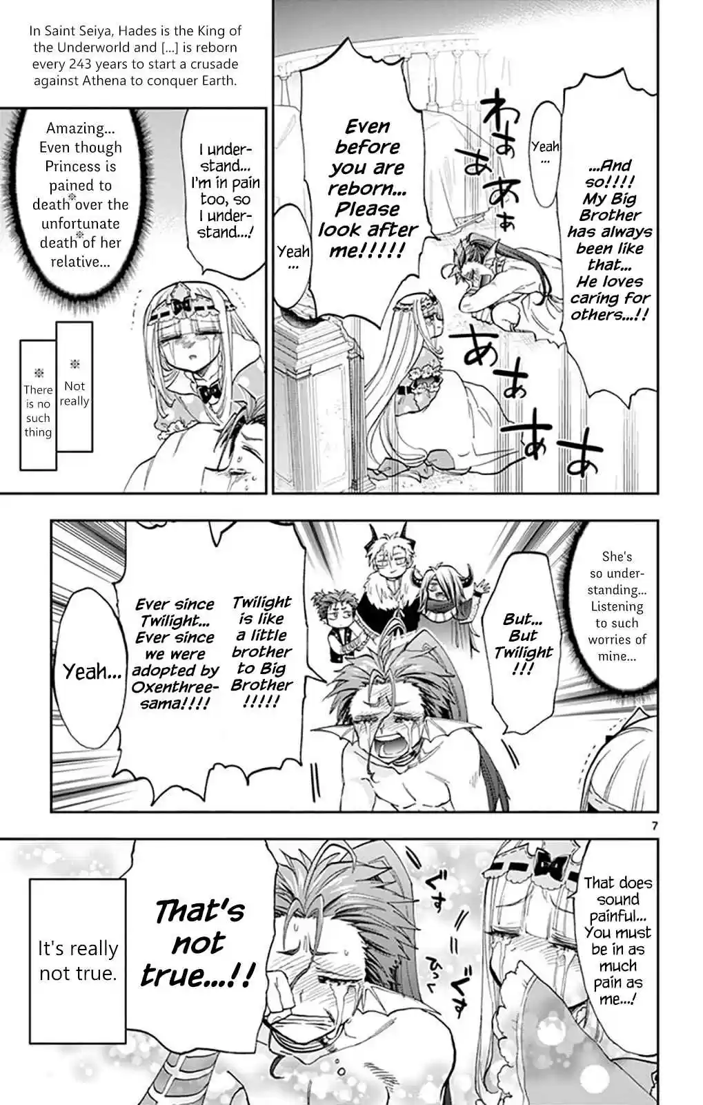 Maou jou de Oyasumi Vol. 11 Ch. 134 Lamenting Boy & Girl