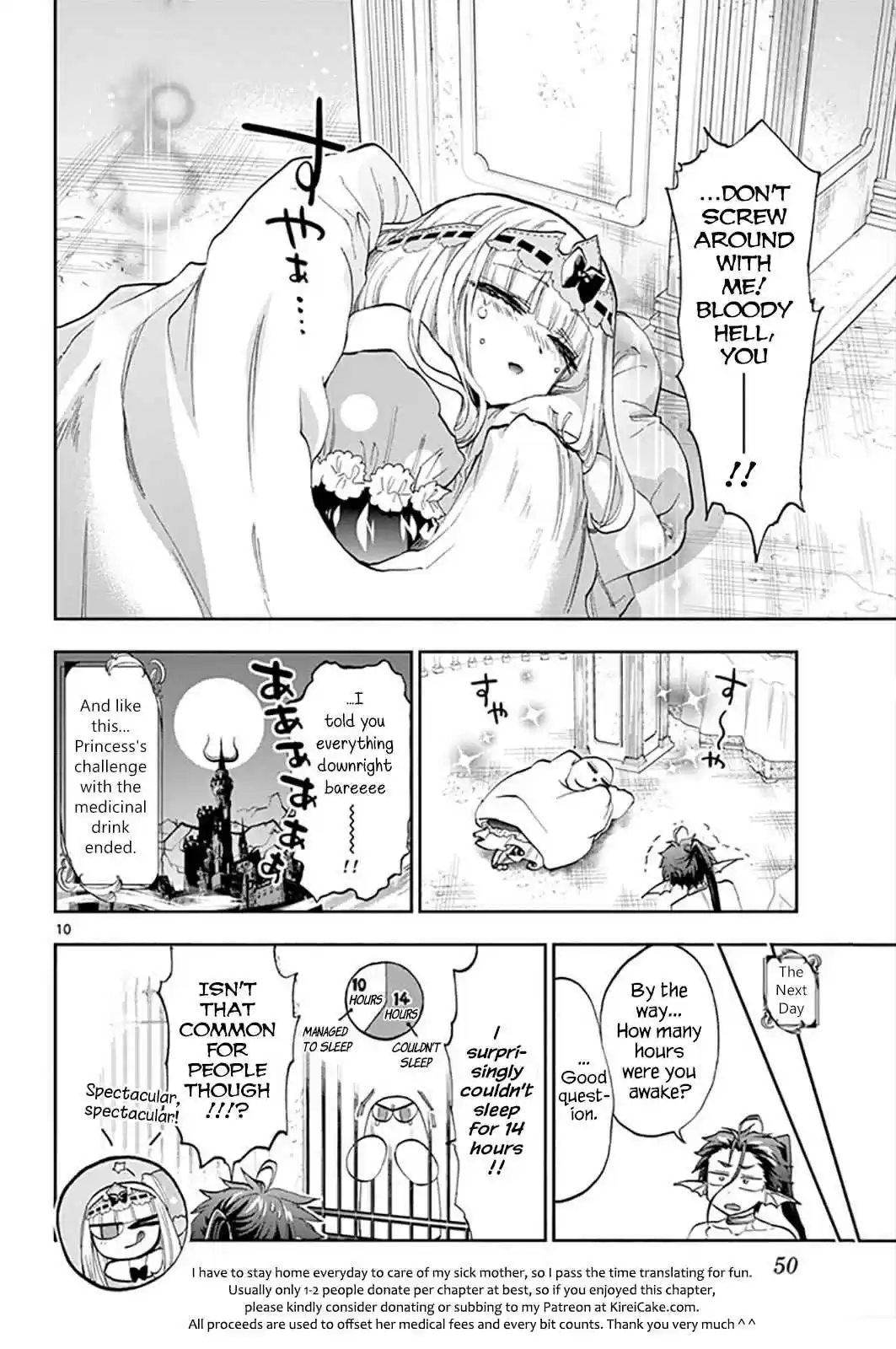 Maou jou de Oyasumi Vol. 11 Ch. 134 Lamenting Boy & Girl