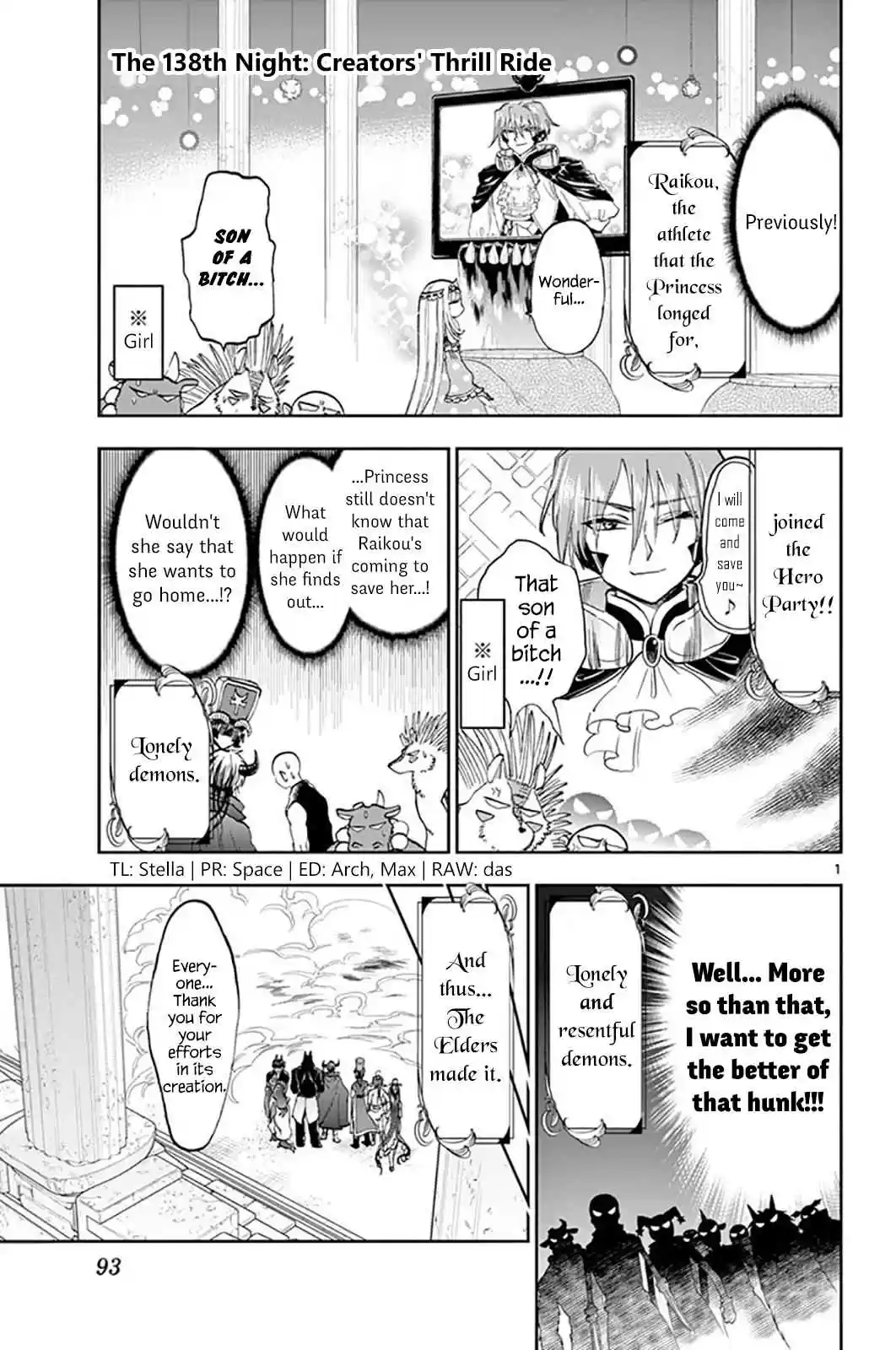 Maou jou de Oyasumi Vol. 11 Ch. 138 Creator's Thrill Ride