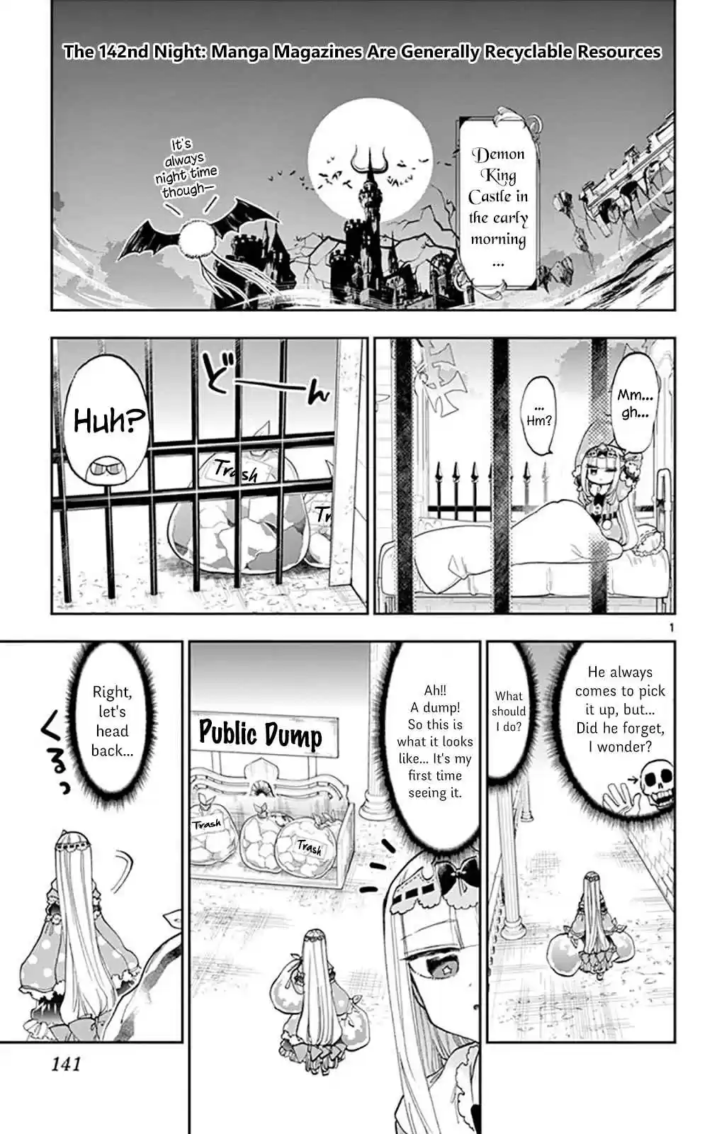 Maou jou de Oyasumi Vol. 11 Ch. 142 Manga Magazines Are Generally Recyclable Resources