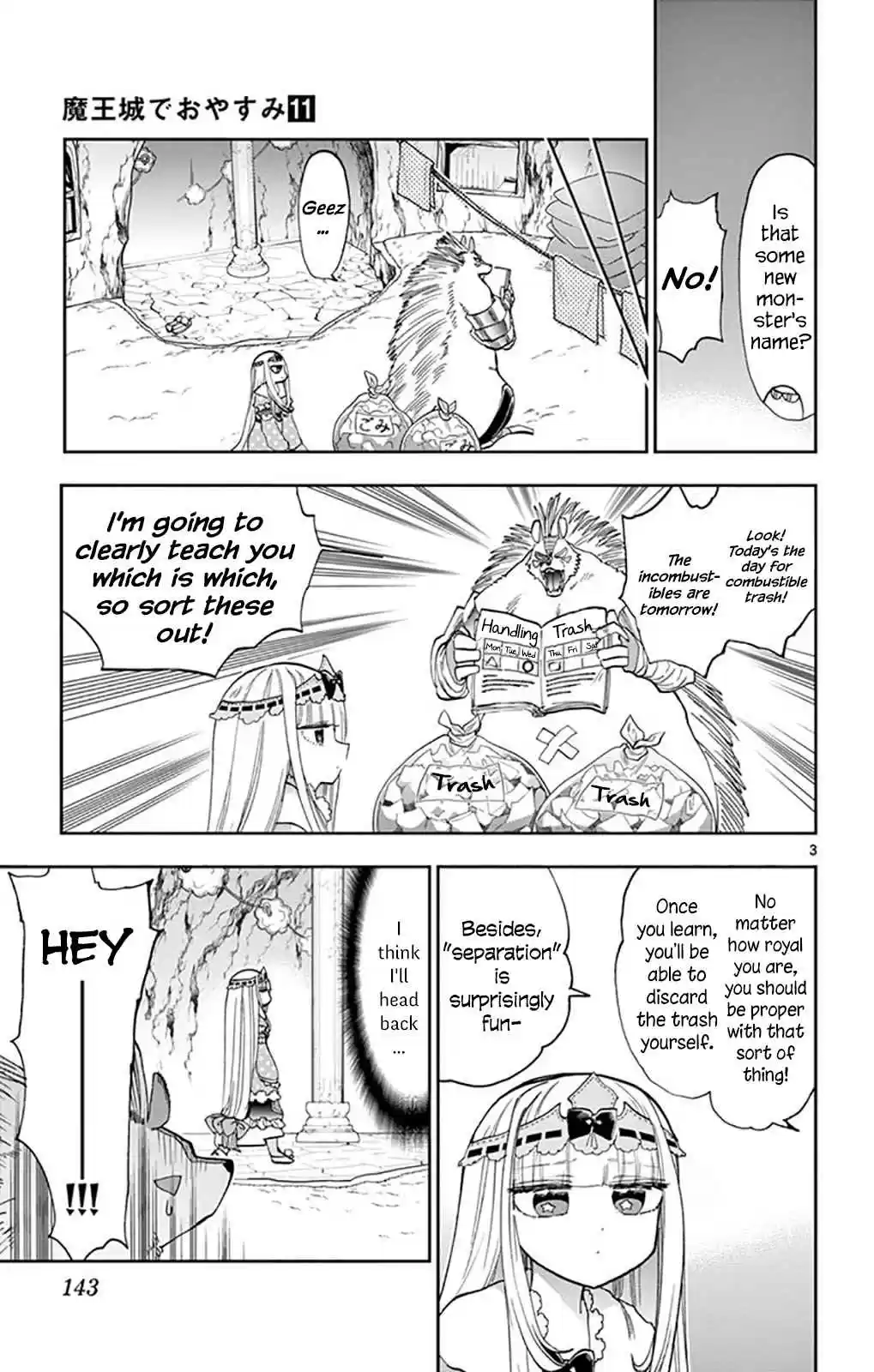 Maou jou de Oyasumi Vol. 11 Ch. 142 Manga Magazines Are Generally Recyclable Resources