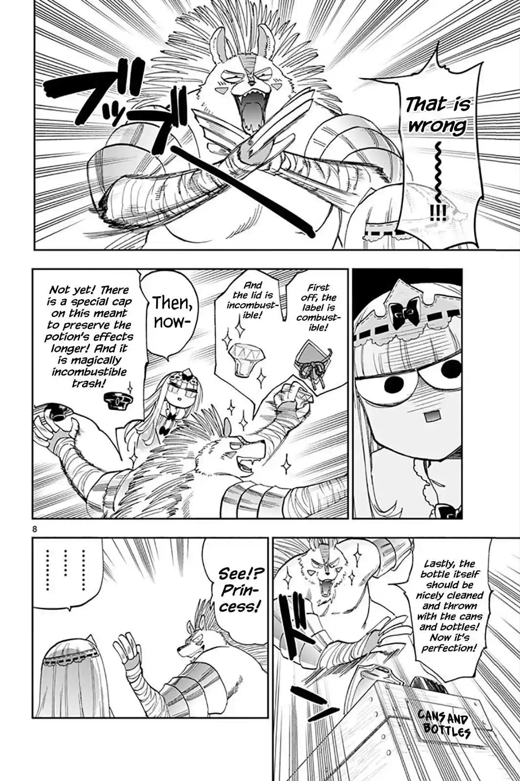 Maou jou de Oyasumi Vol. 11 Ch. 142 Manga Magazines Are Generally Recyclable Resources