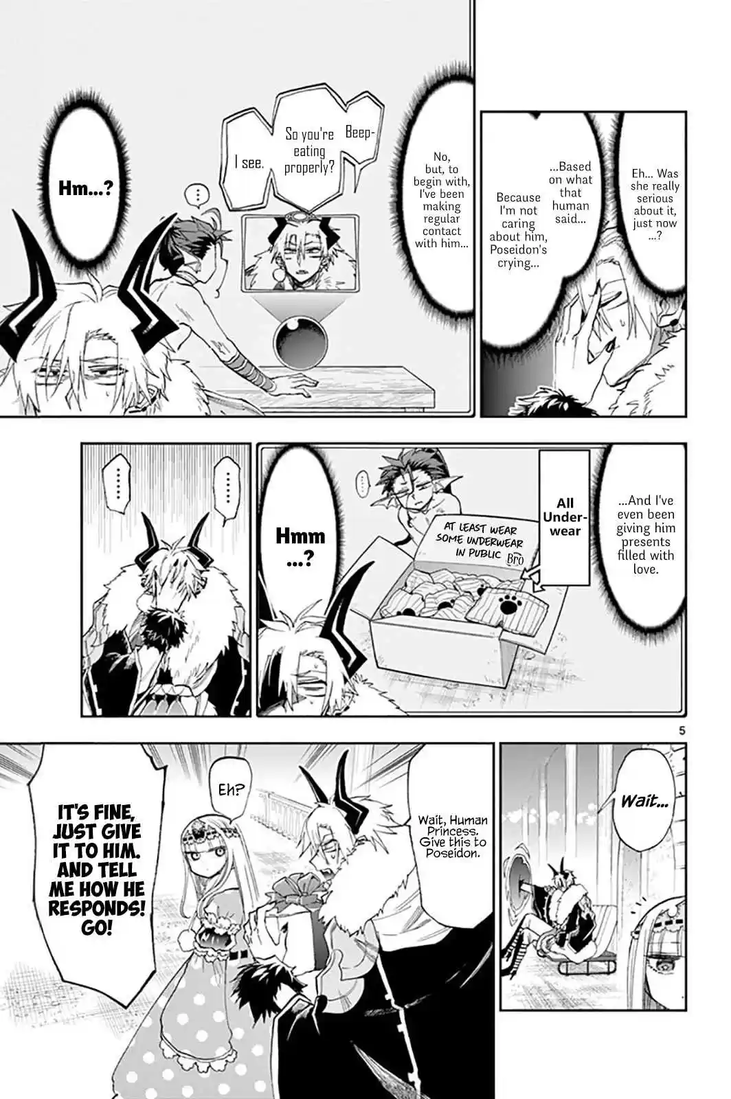 Maou jou de Oyasumi Vol. 12 Ch. 146 Fishing With an Object is Despicable!!