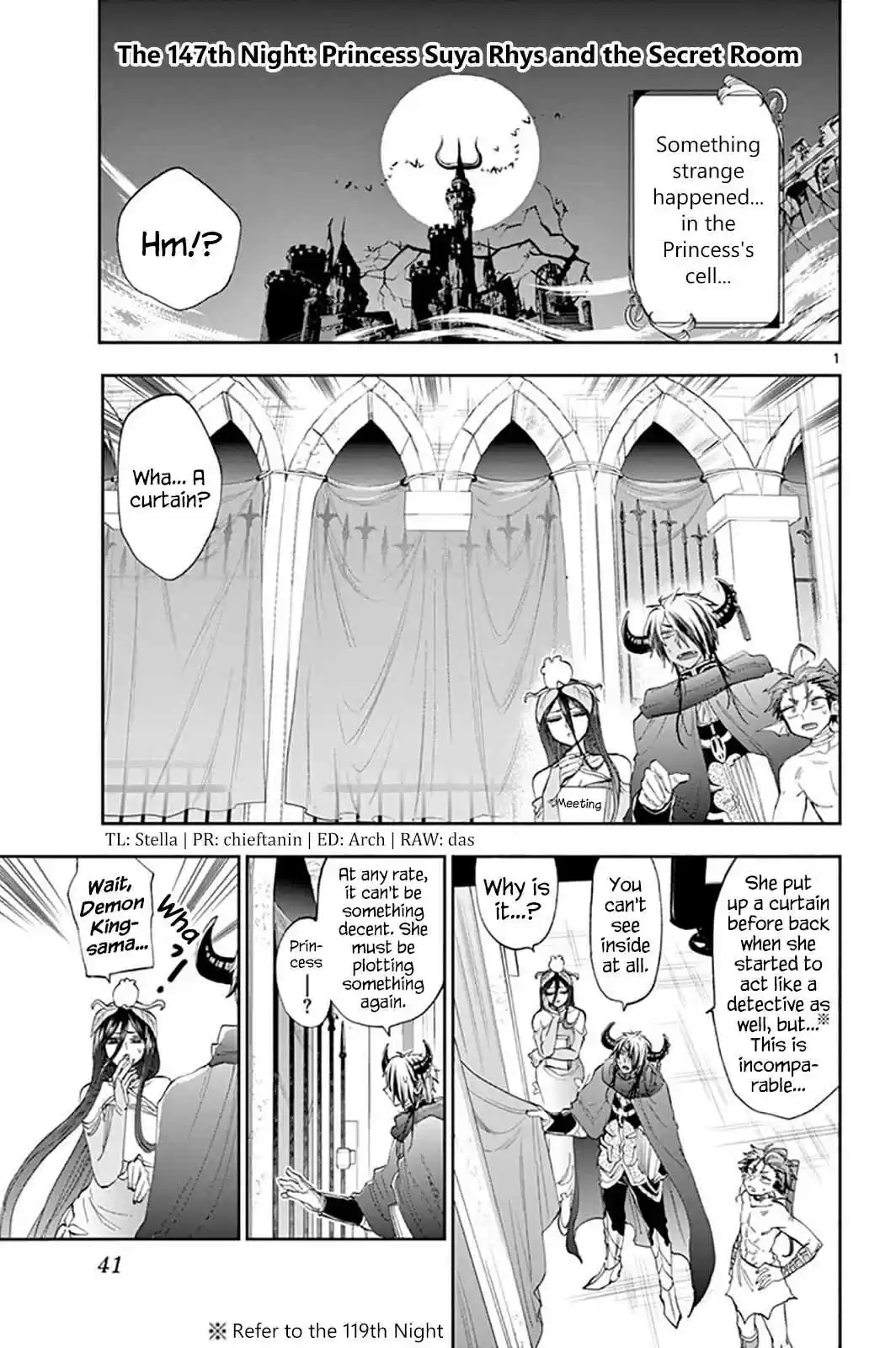 Maou jou de Oyasumi Vol. 12 Ch. 147 Princess Suya Rhys and the Secret Room