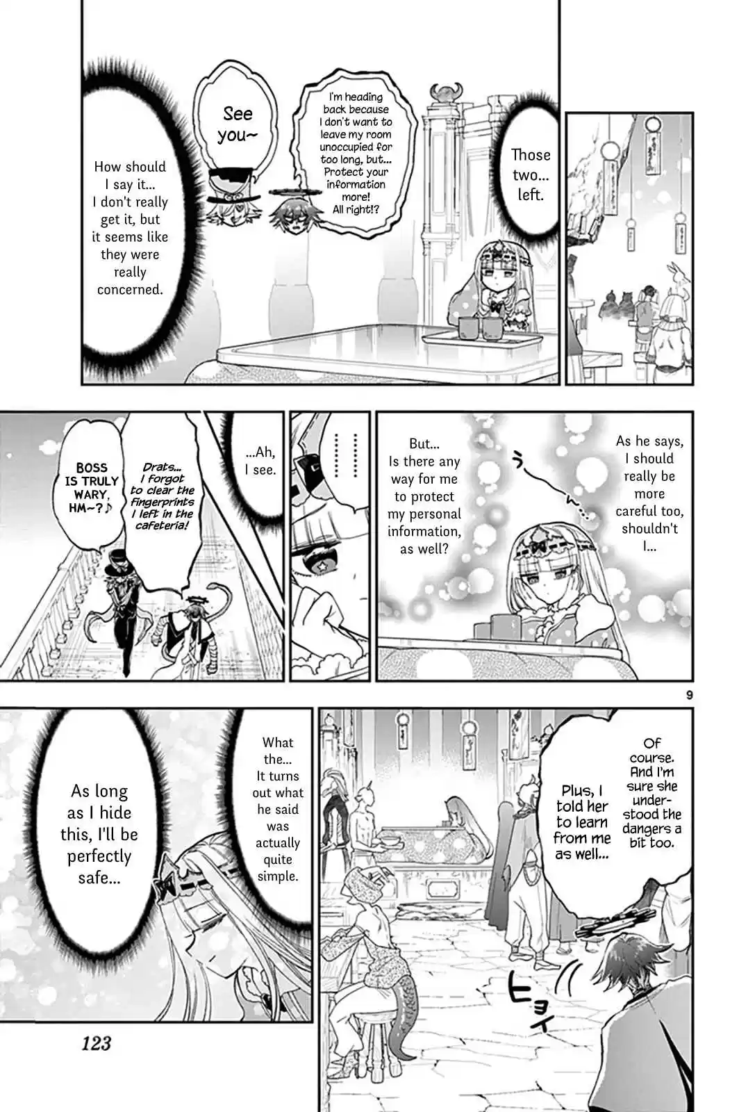 Maou jou de Oyasumi Vol. 12 Ch. 153 No Guard Princess vs. Full Guard Man