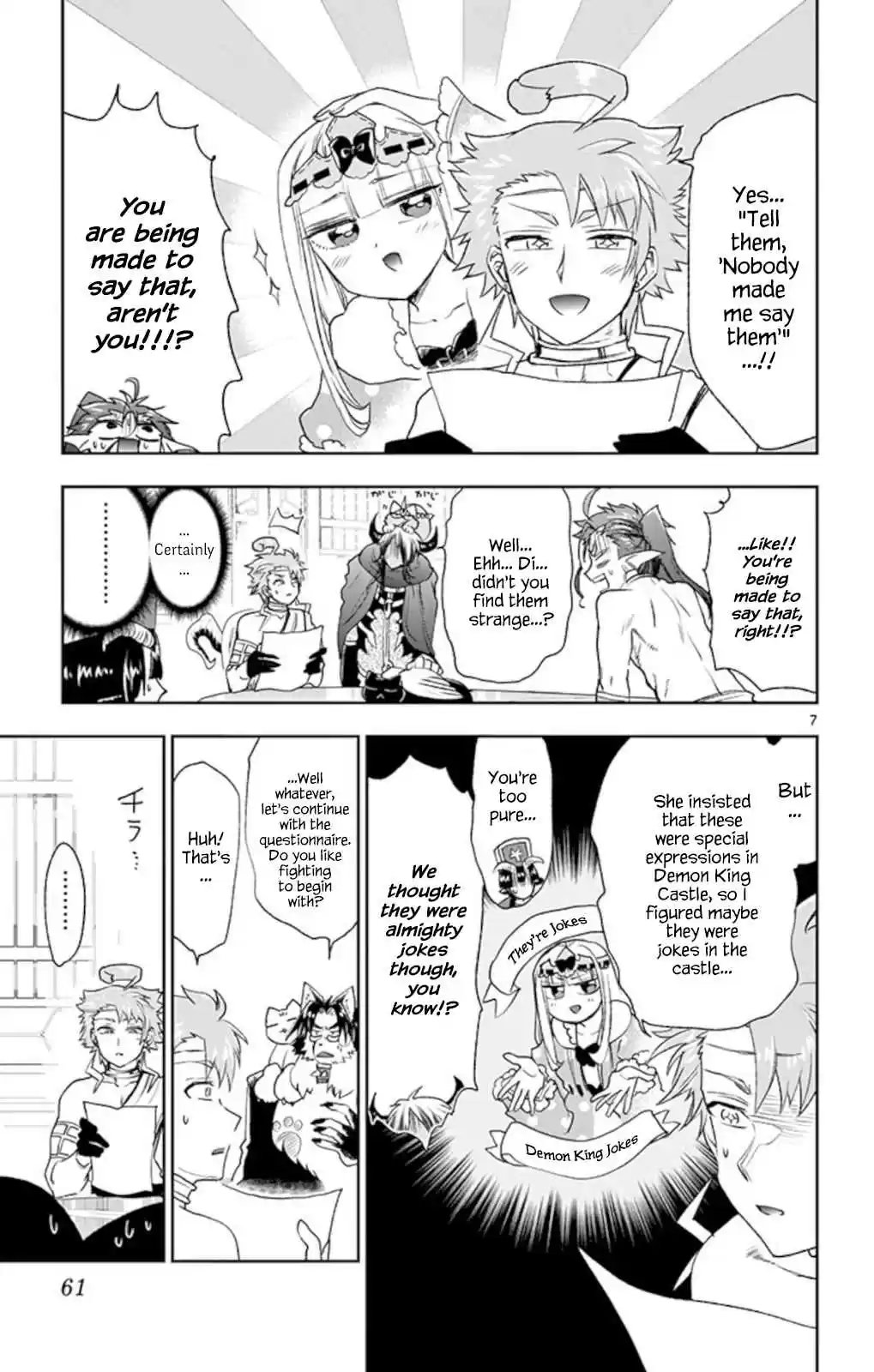 Maou jou de Oyasumi Vol. 13 Ch. 187 The String Pulling the God