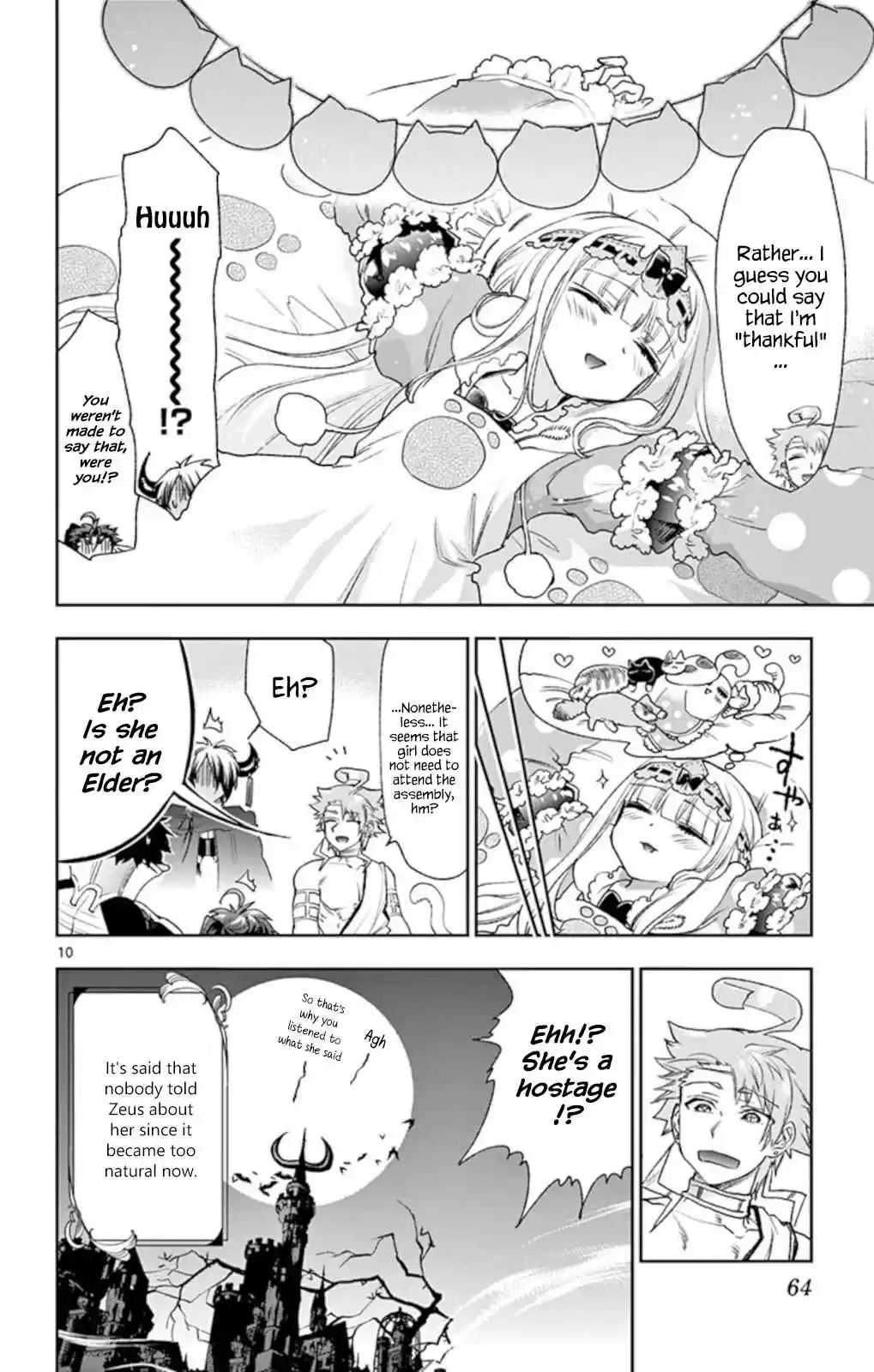 Maou jou de Oyasumi Vol. 13 Ch. 187 The String Pulling the God