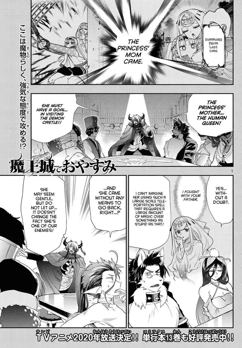 Maou jou de Oyasumi Vol. 14 Ch. 182 Class observing in the Demon Castle