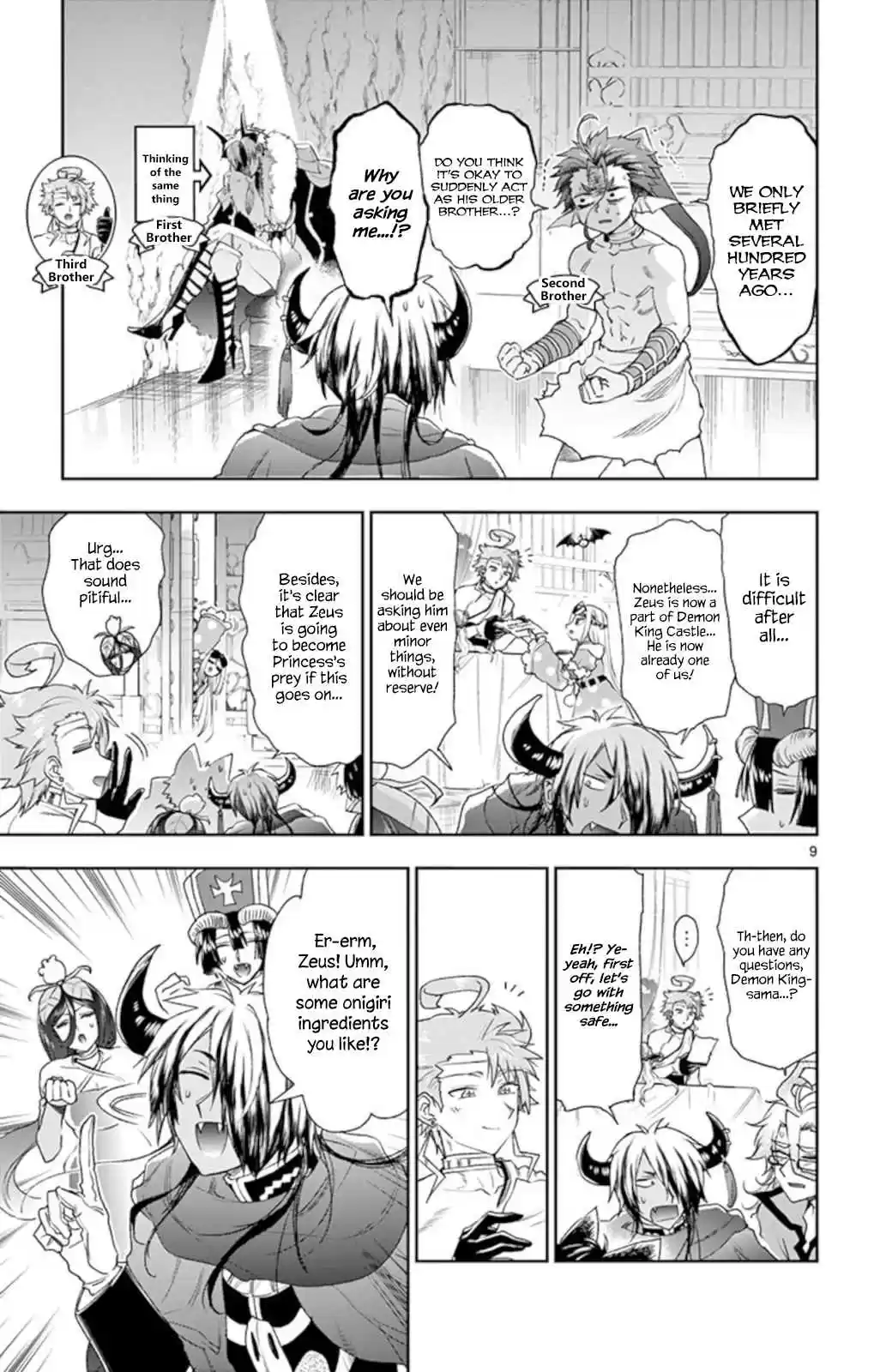 Maou jou de Oyasumi Vol. 15 Ch. 185 Sunny with the Occasional God