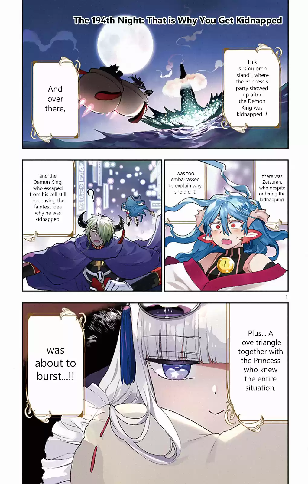 Maou jou de Oyasumi Vol. 15 Ch. 194 That is Why You Get Kidnapped