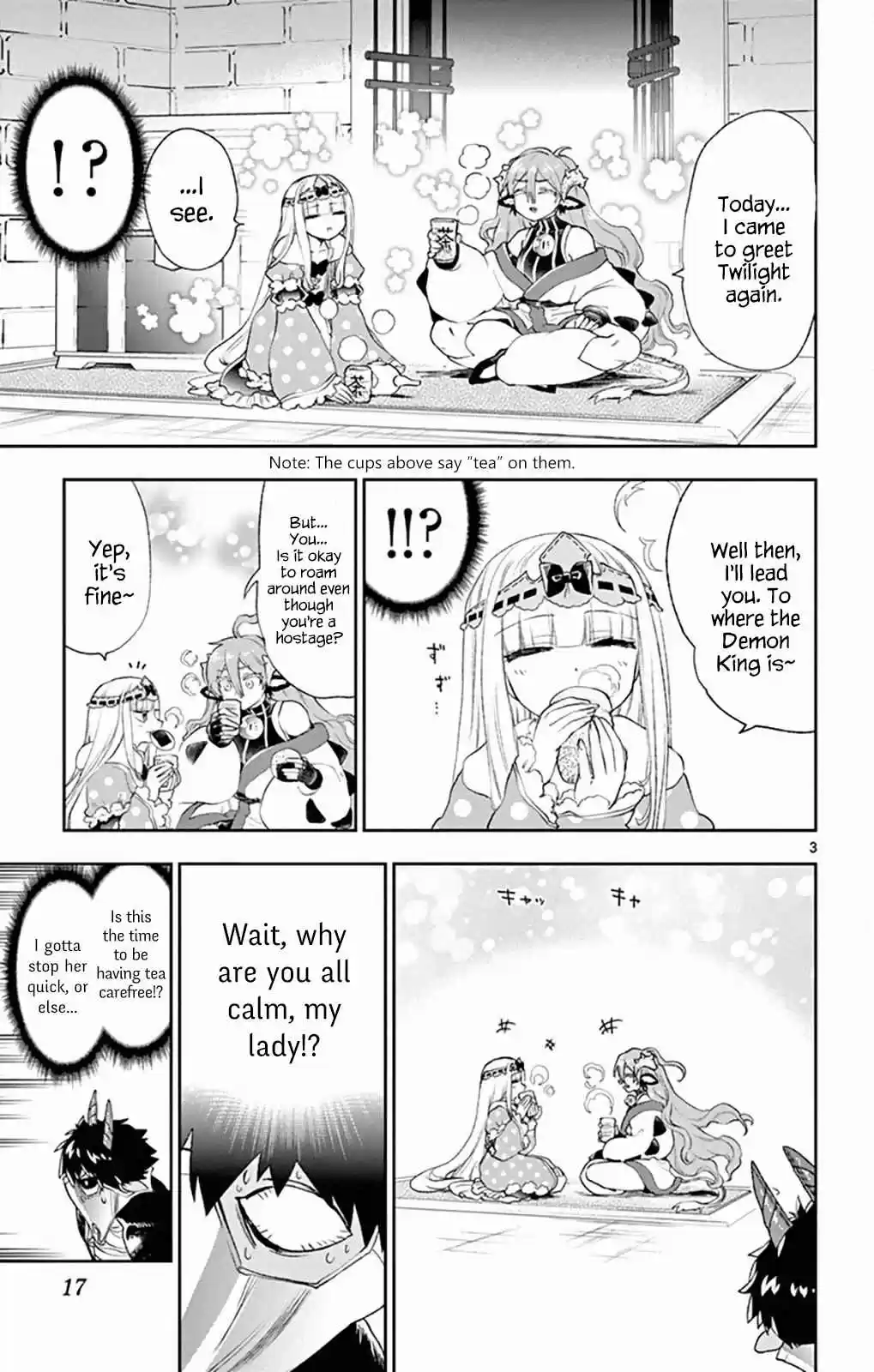 Maou jou de Oyasumi Vol. 15 Ch. 197 Captive Princess vs Trespassing Dragon