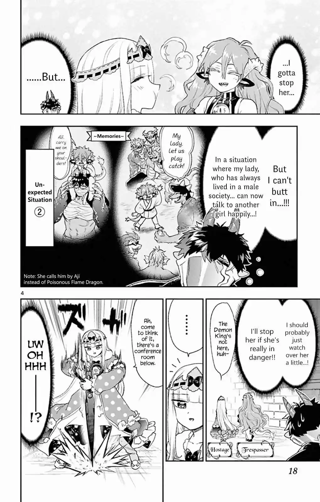 Maou jou de Oyasumi Vol. 15 Ch. 197 Captive Princess vs Trespassing Dragon