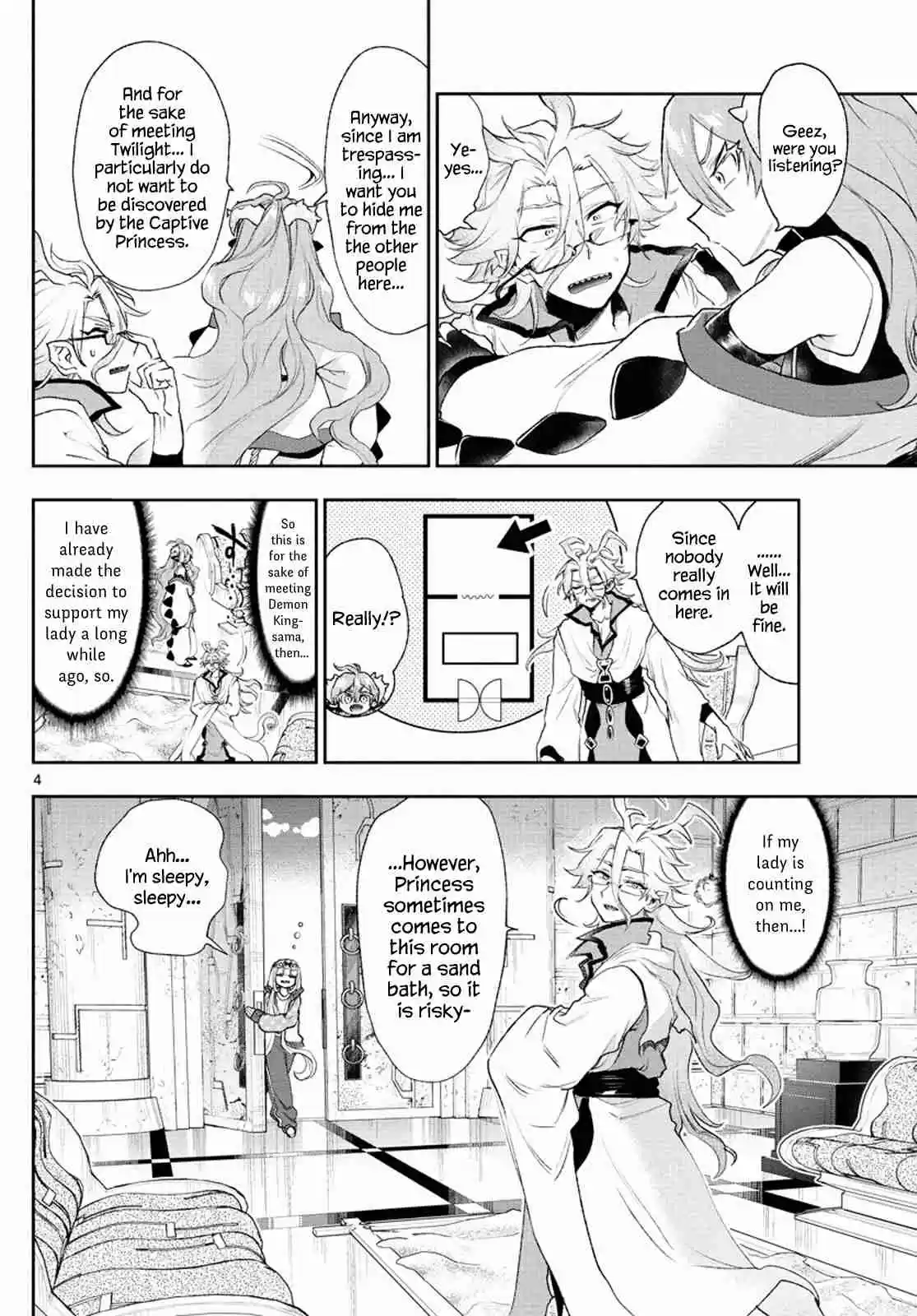 Maou jou de Oyasumi Vol. 15 Ch. 198 Even Though I Finally Buried It Away