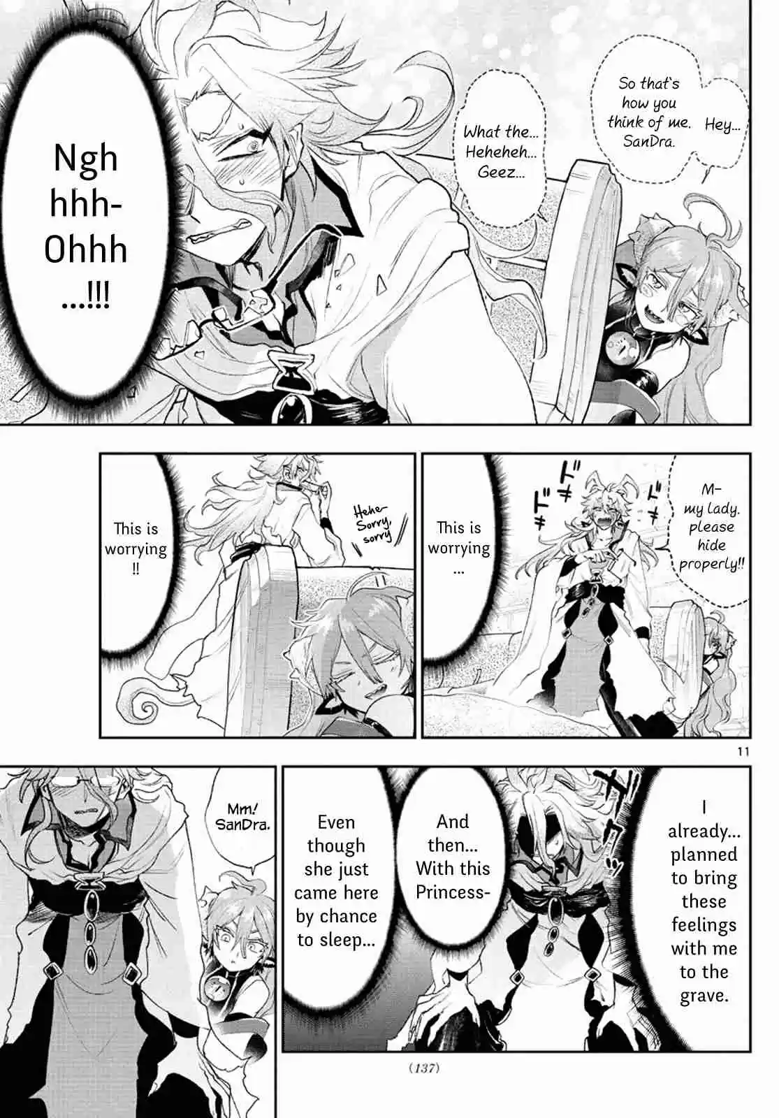 Maou jou de Oyasumi Vol. 15 Ch. 198 Even Though I Finally Buried It Away