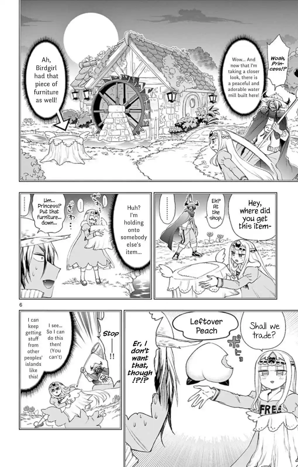 Maou jou de Oyasumi Vol. 15 Ch. 199 Taking and Running