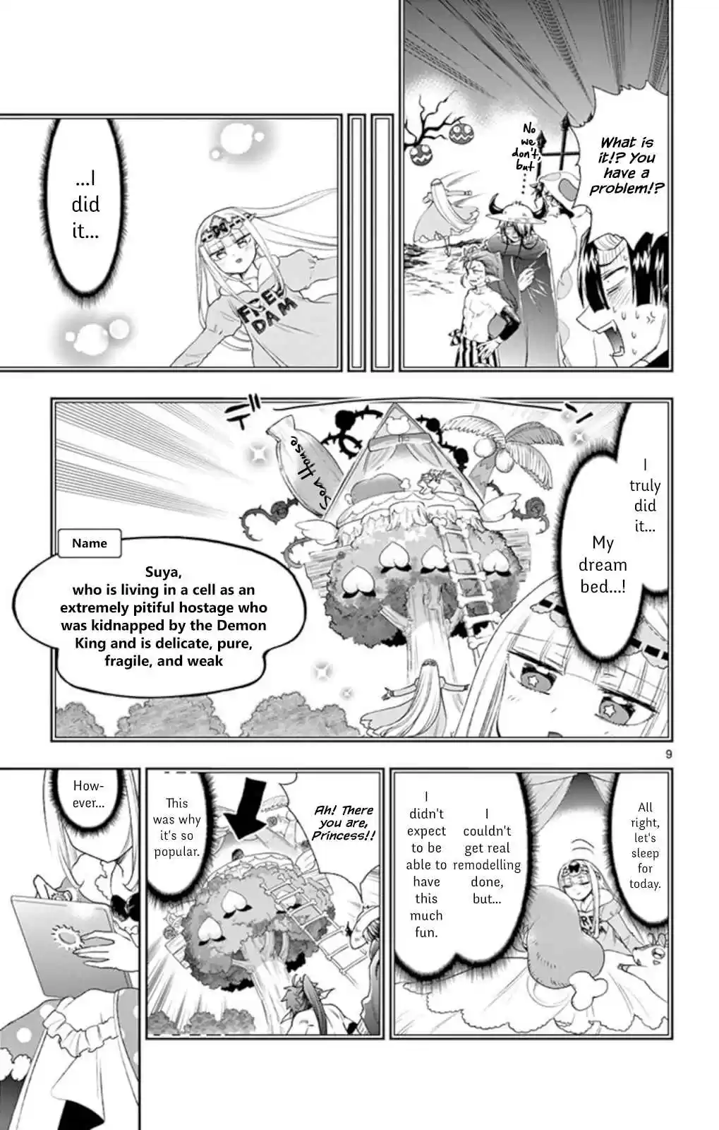 Maou jou de Oyasumi Vol. 15 Ch. 199 Taking and Running