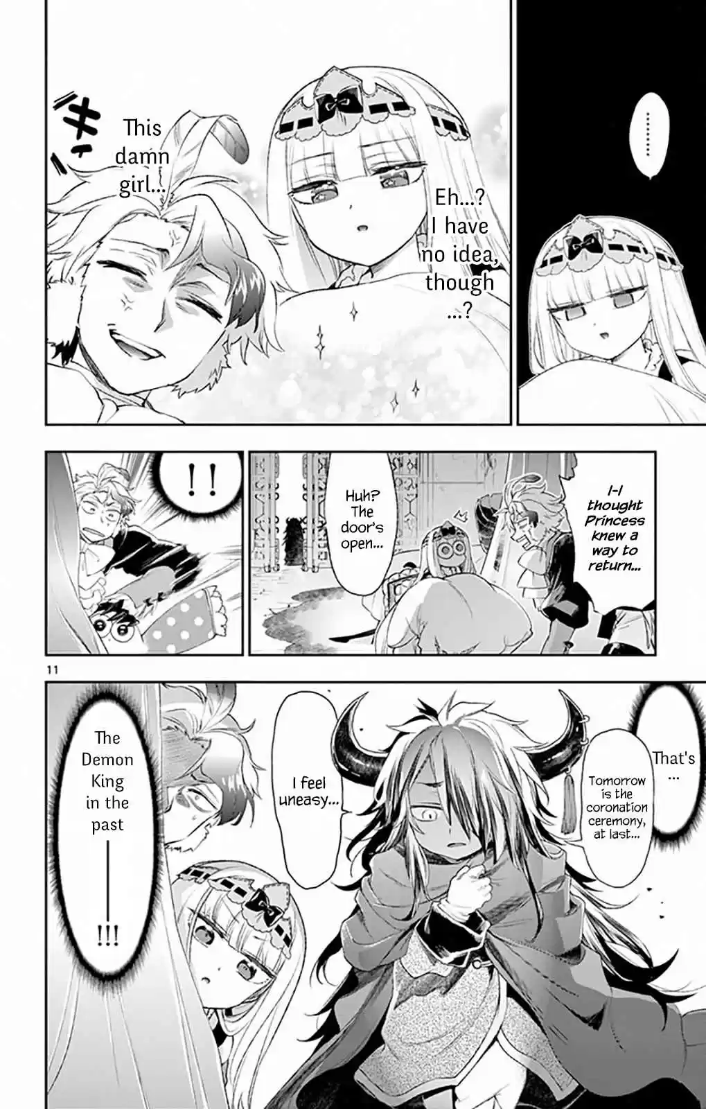 Maou jou de Oyasumi Vol. 15 Ch. 200 Accidental Leap