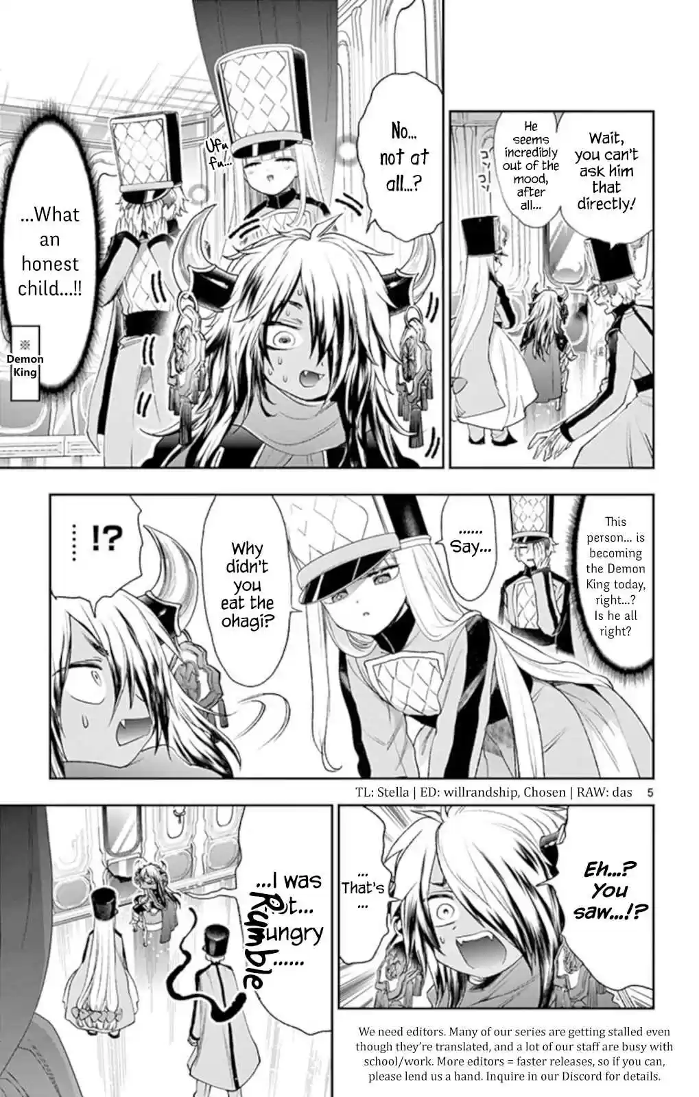 Maou jou de Oyasumi Vol. 15 Ch. 203 You Will Become King