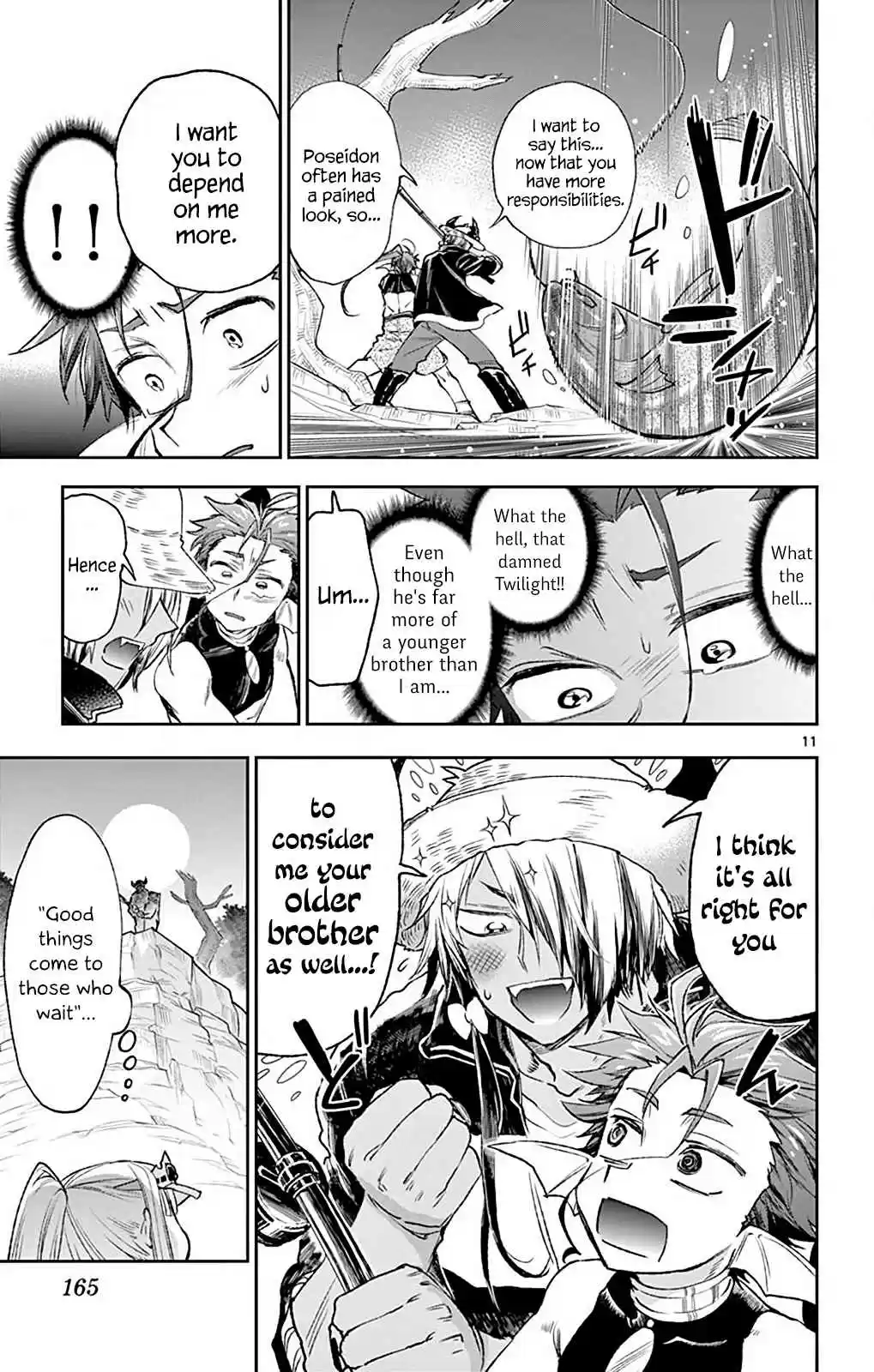 Maou jou de Oyasumi Vol. 16 Ch. 208 The Sea is Stormy at the River