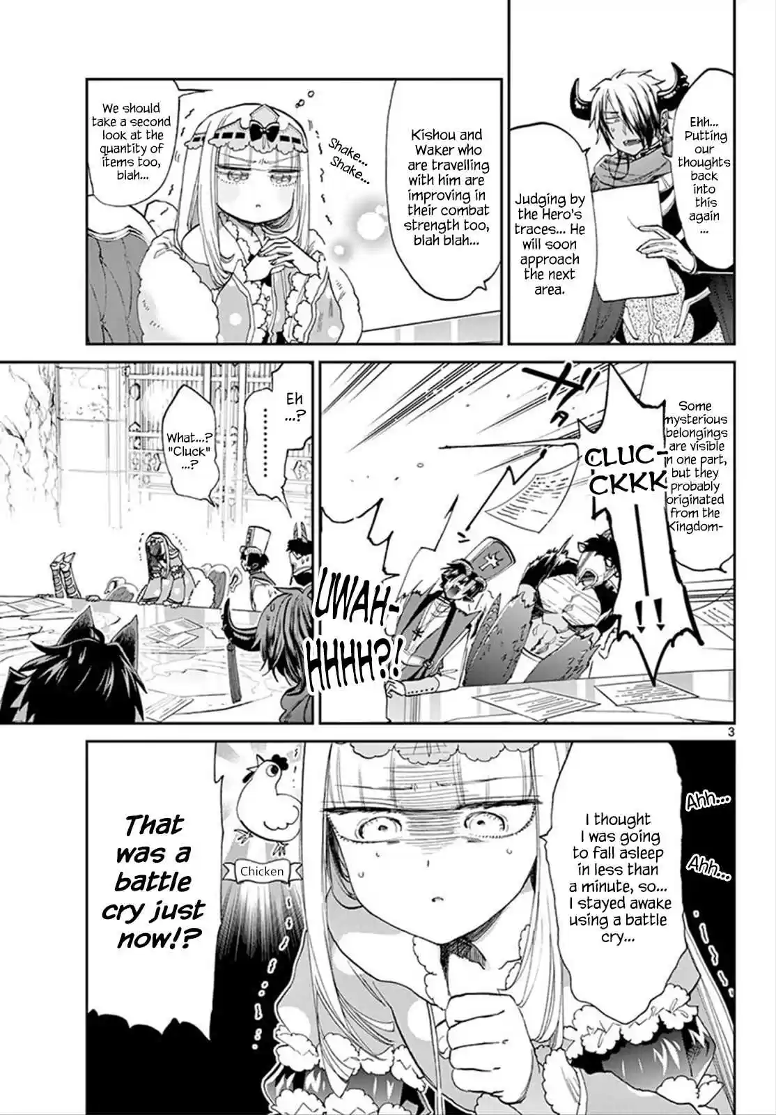 Maou jou de Oyasumi Vol. 6 Ch. 76 How Many More Minutes Must I Stay Awake?