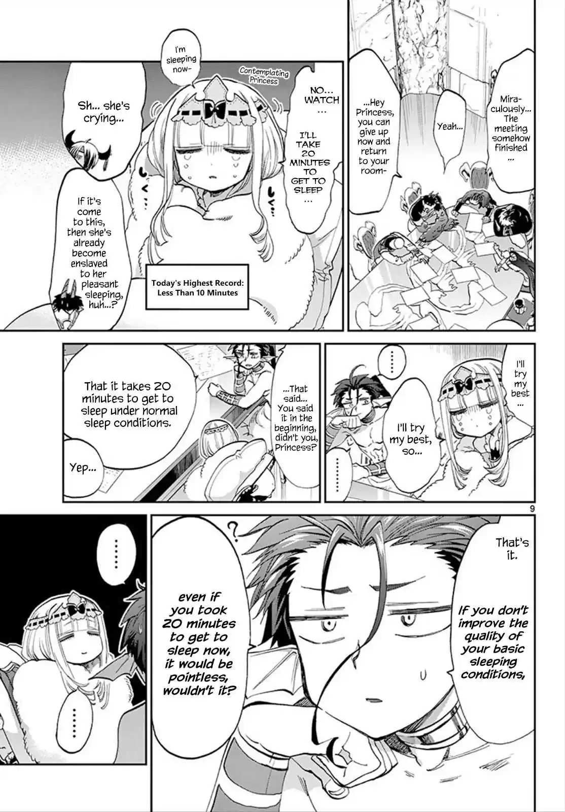 Maou jou de Oyasumi Vol. 6 Ch. 76 How Many More Minutes Must I Stay Awake?