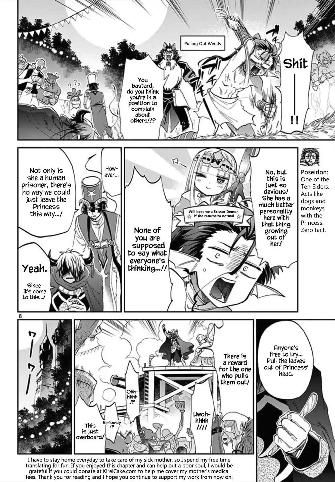 Maou jou de Oyasumi Vol. 7 Ch. 80 Love ♡ Princess Mandragora