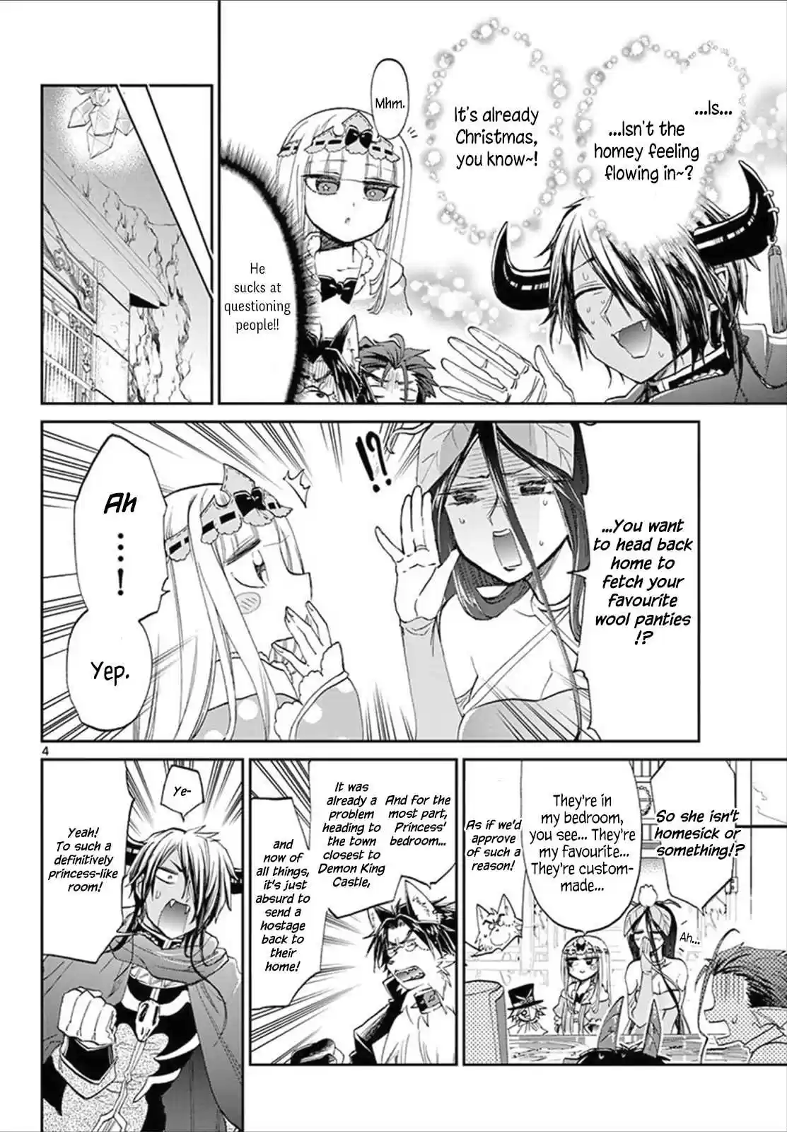 Maou jou de Oyasumi Vol. 7 Ch. 81 The Girl Travelling Between Castles Again