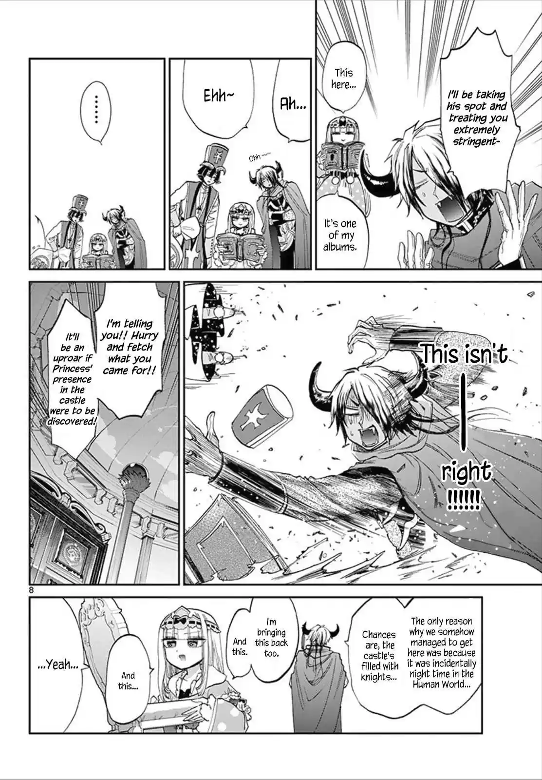 Maou jou de Oyasumi Vol. 7 Ch. 81 The Girl Travelling Between Castles Again