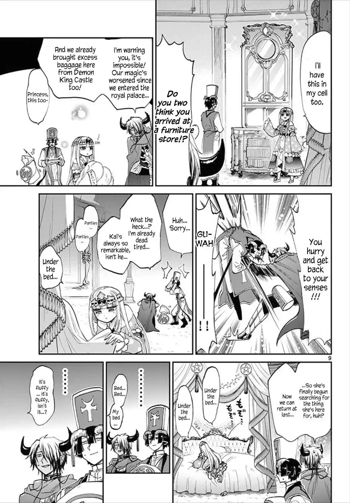 Maou jou de Oyasumi Vol. 7 Ch. 81 The Girl Travelling Between Castles Again