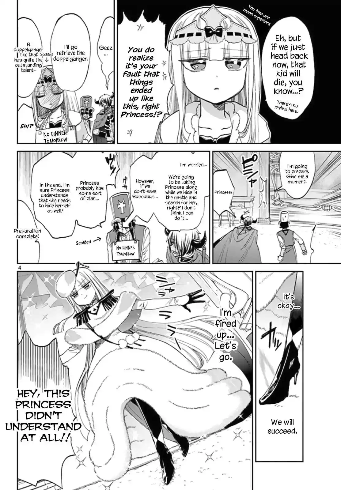 Maou jou de Oyasumi Vol. 7 Ch. 82 You Can't Possibly Hide, Right?