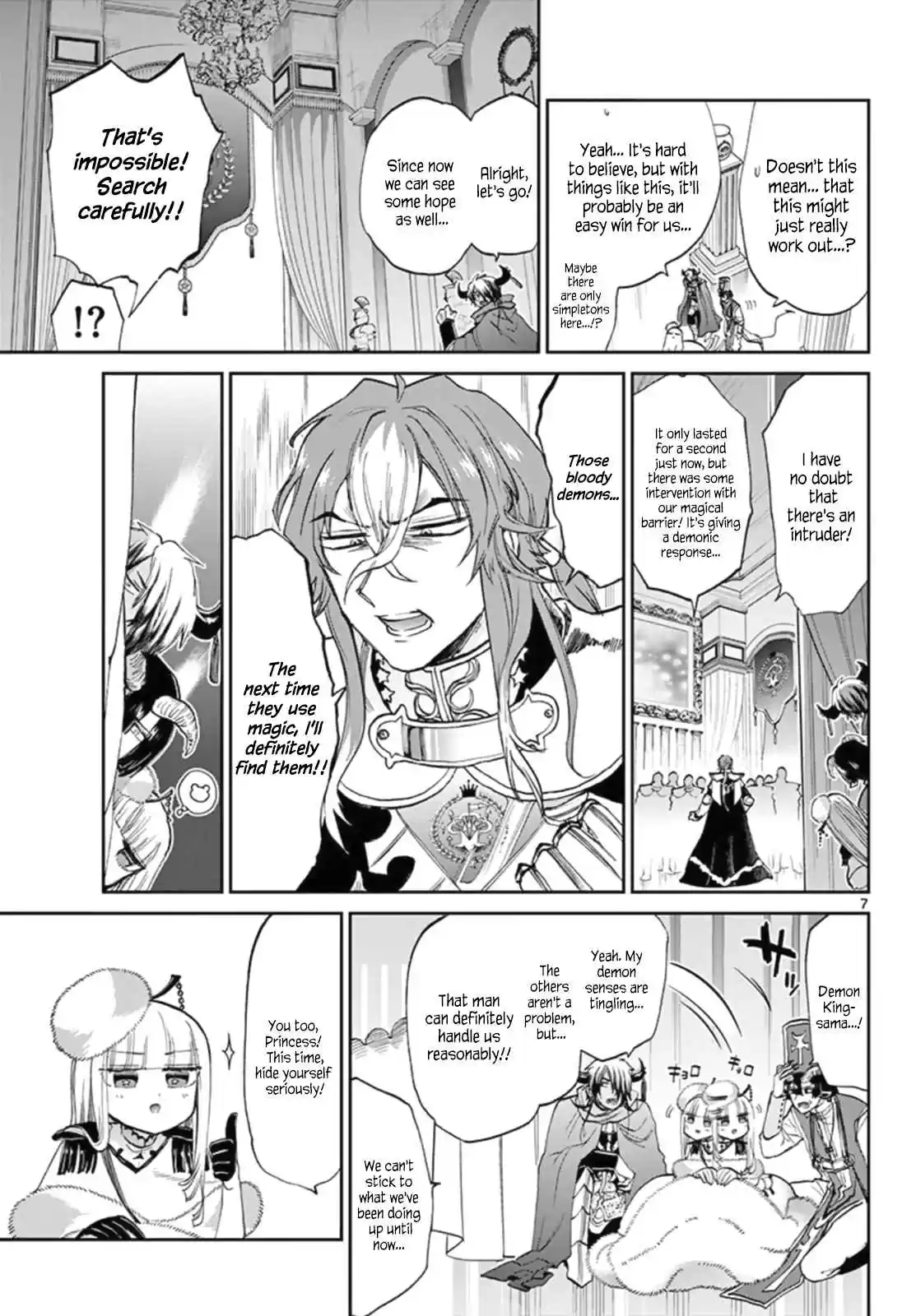 Maou jou de Oyasumi Vol. 7 Ch. 82 You Can't Possibly Hide, Right?