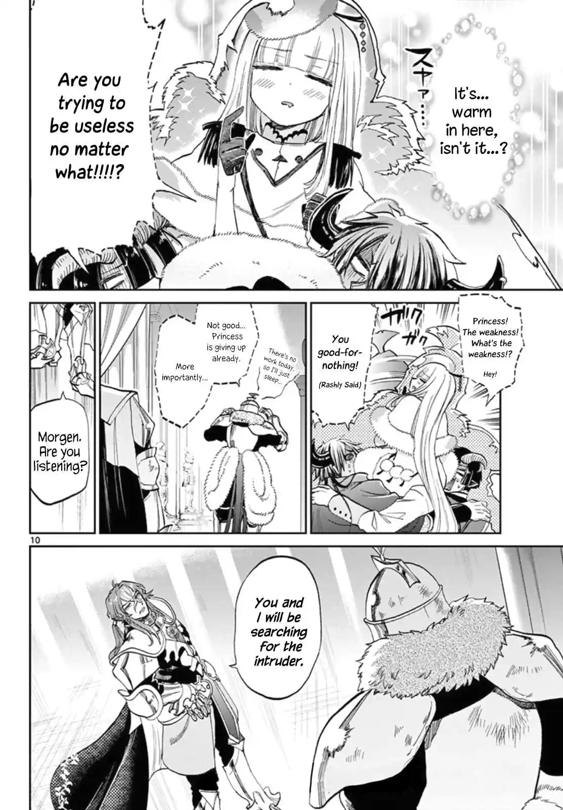 Maou jou de Oyasumi Vol. 7 Ch. 82 You Can't Possibly Hide, Right?