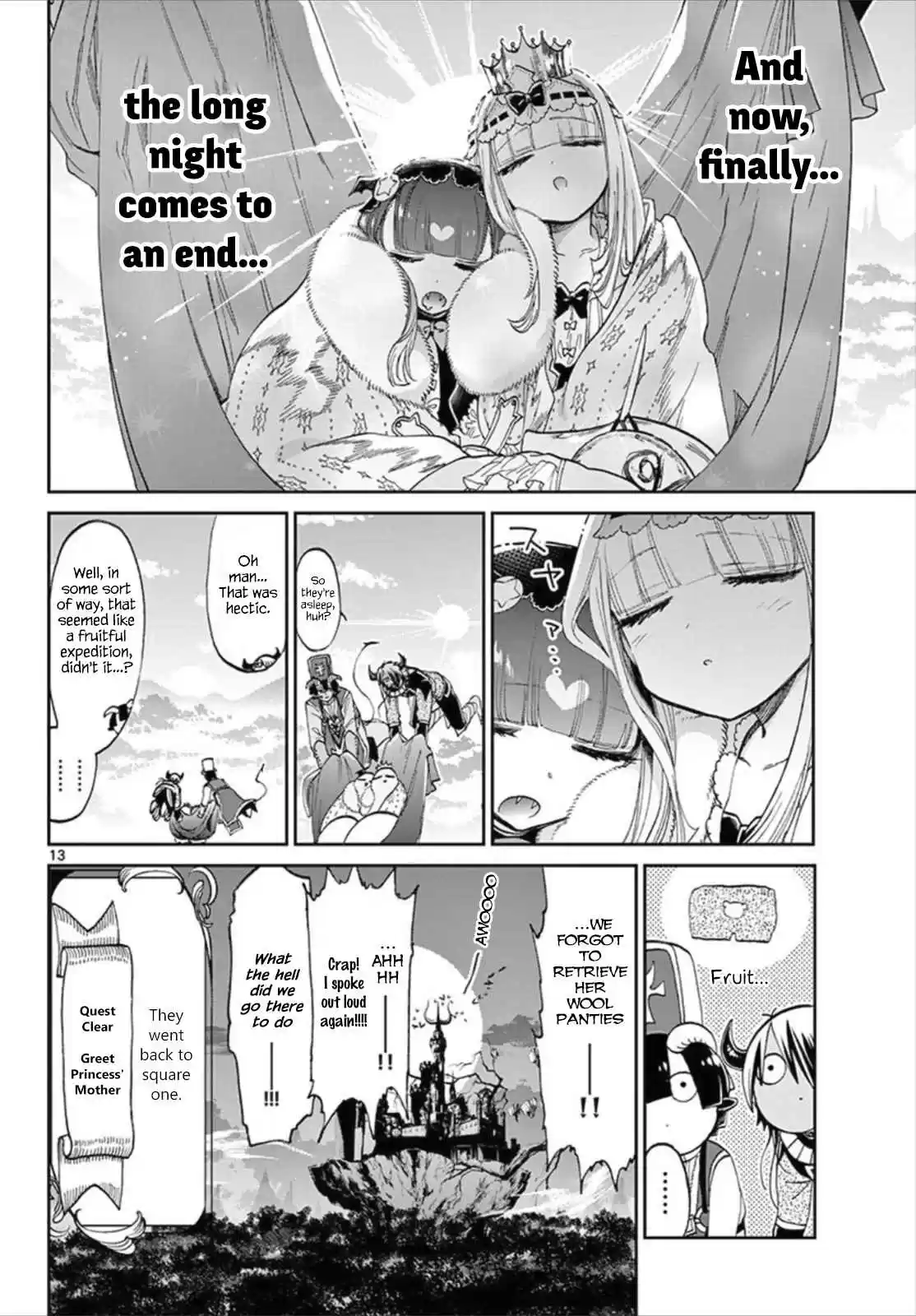Maou jou de Oyasumi Vol. 7 Ch. 84 The Sleep Princess' Speech