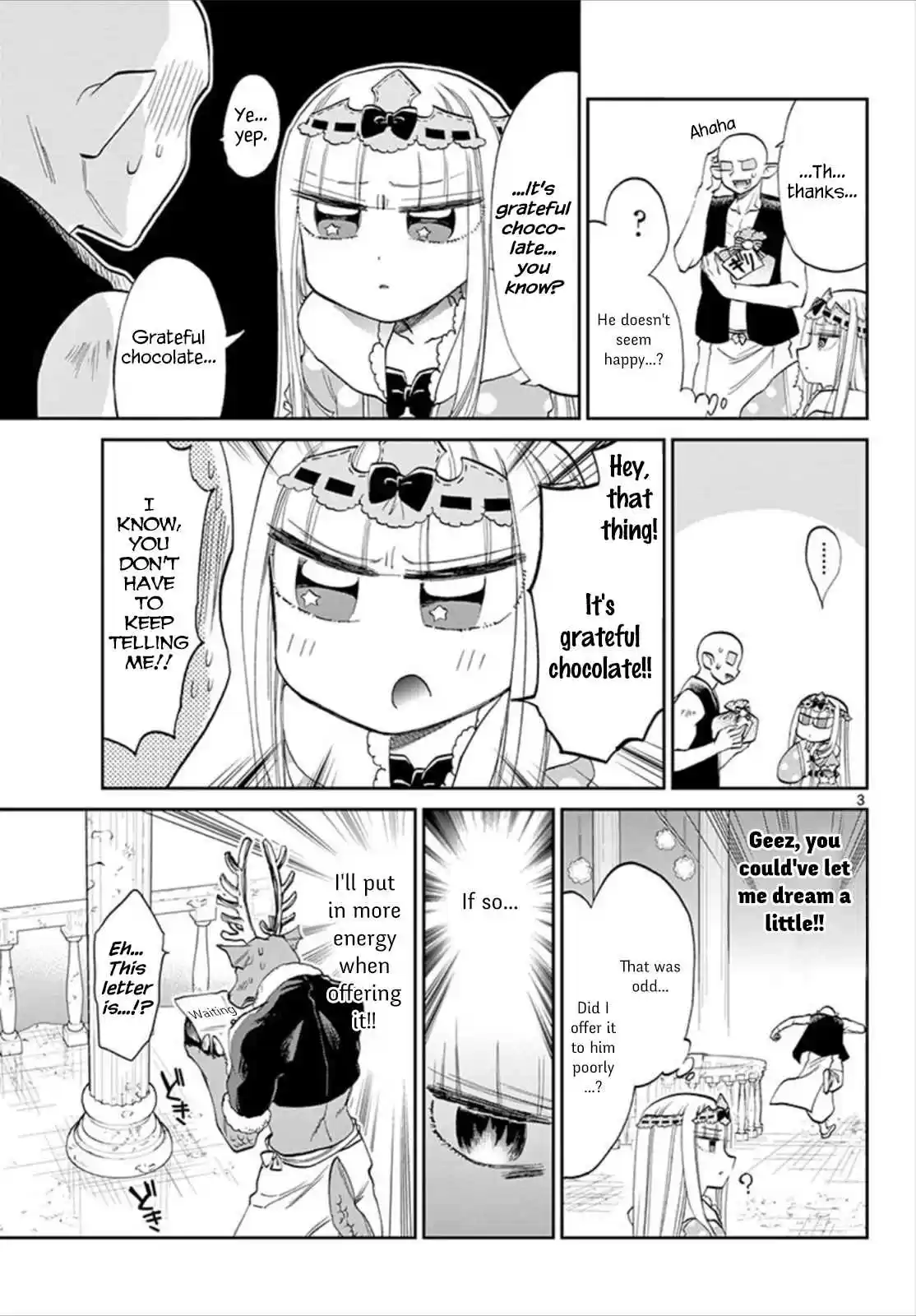 Maou jou de Oyasumi Vol. 7 Ch. 88 It Contains Handmade Chocolate