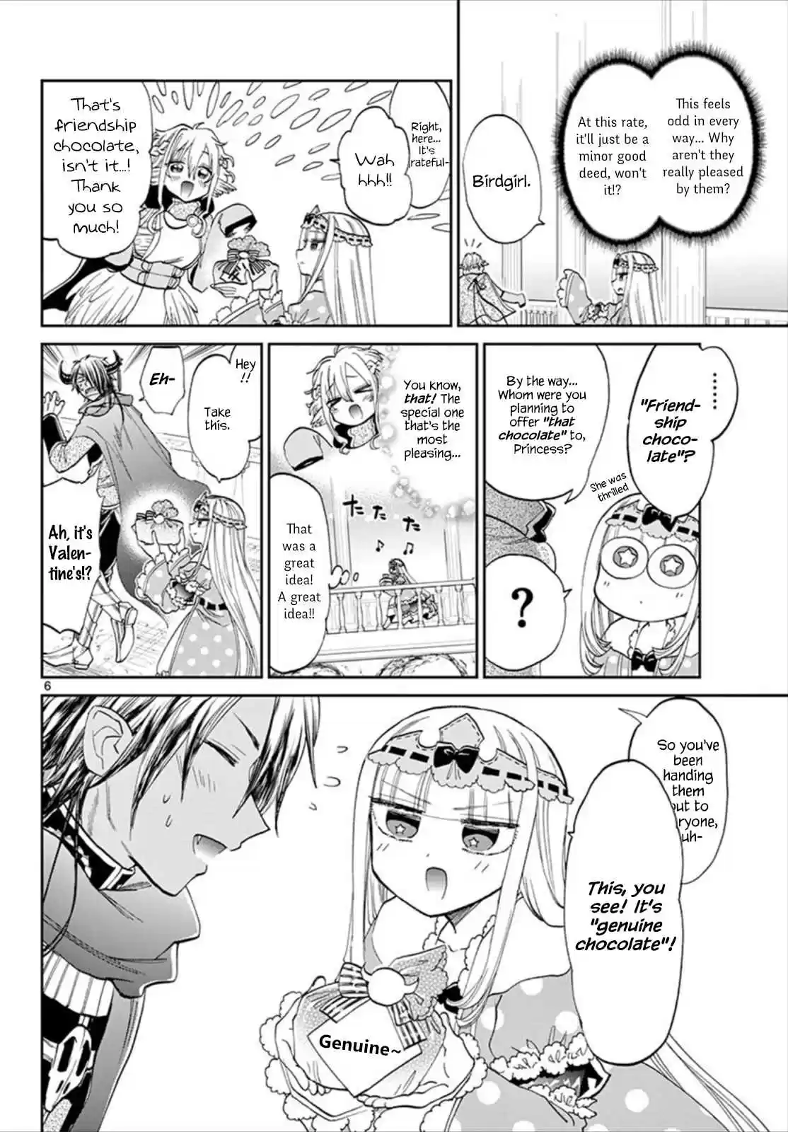 Maou jou de Oyasumi Vol. 7 Ch. 88 It Contains Handmade Chocolate