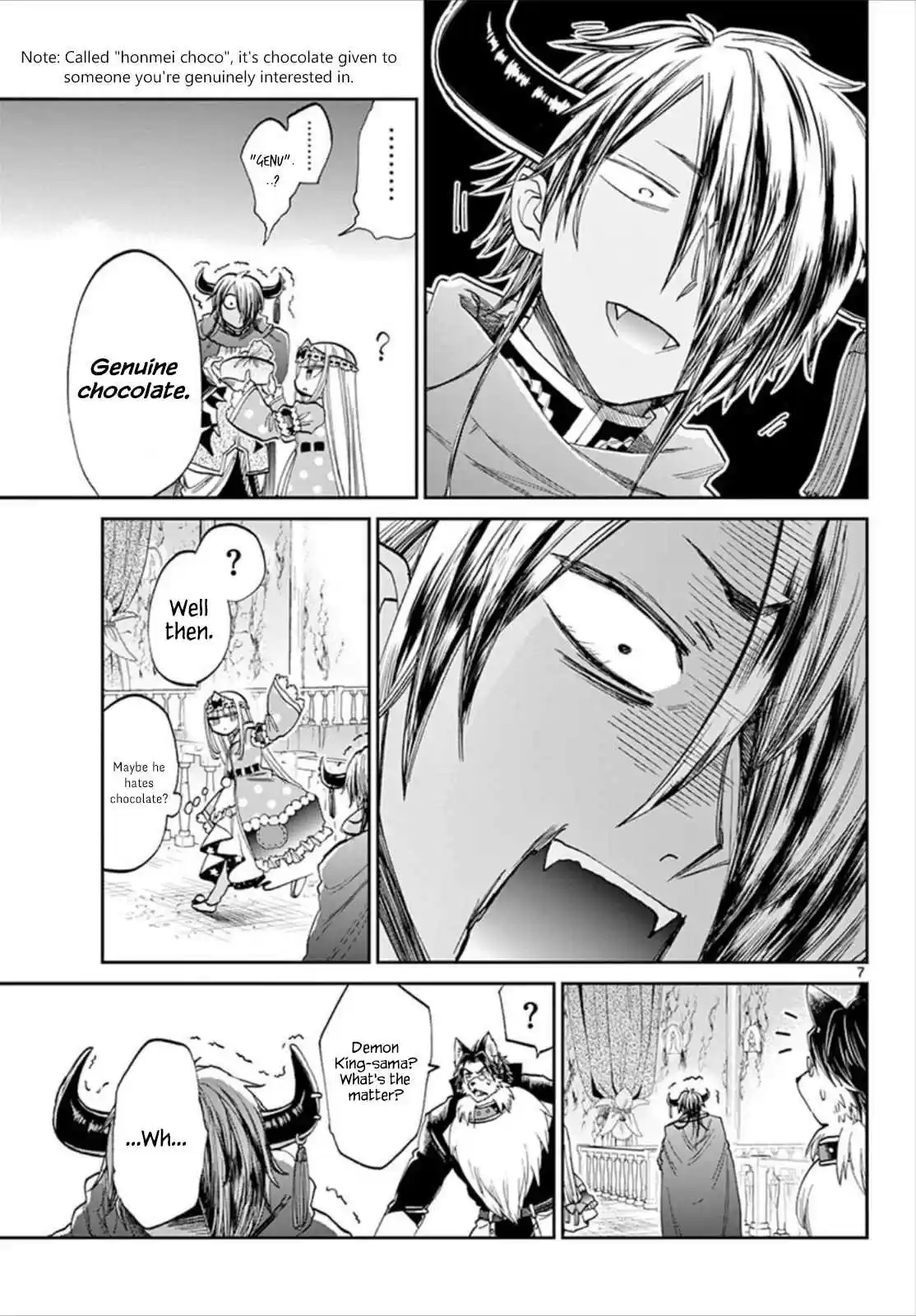 Maou jou de Oyasumi Vol. 7 Ch. 88 It Contains Handmade Chocolate