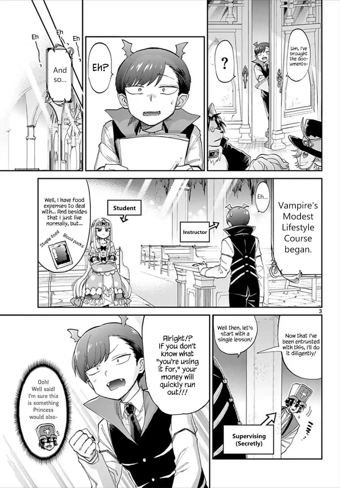 Maou jou de Oyasumi Vol. 7 Ch. 92 Princess's Unimagined Poverty