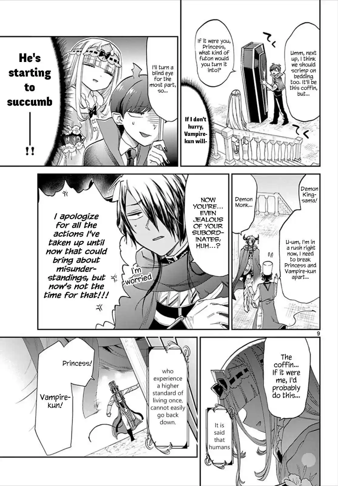 Maou jou de Oyasumi Vol. 7 Ch. 92 Princess's Unimagined Poverty