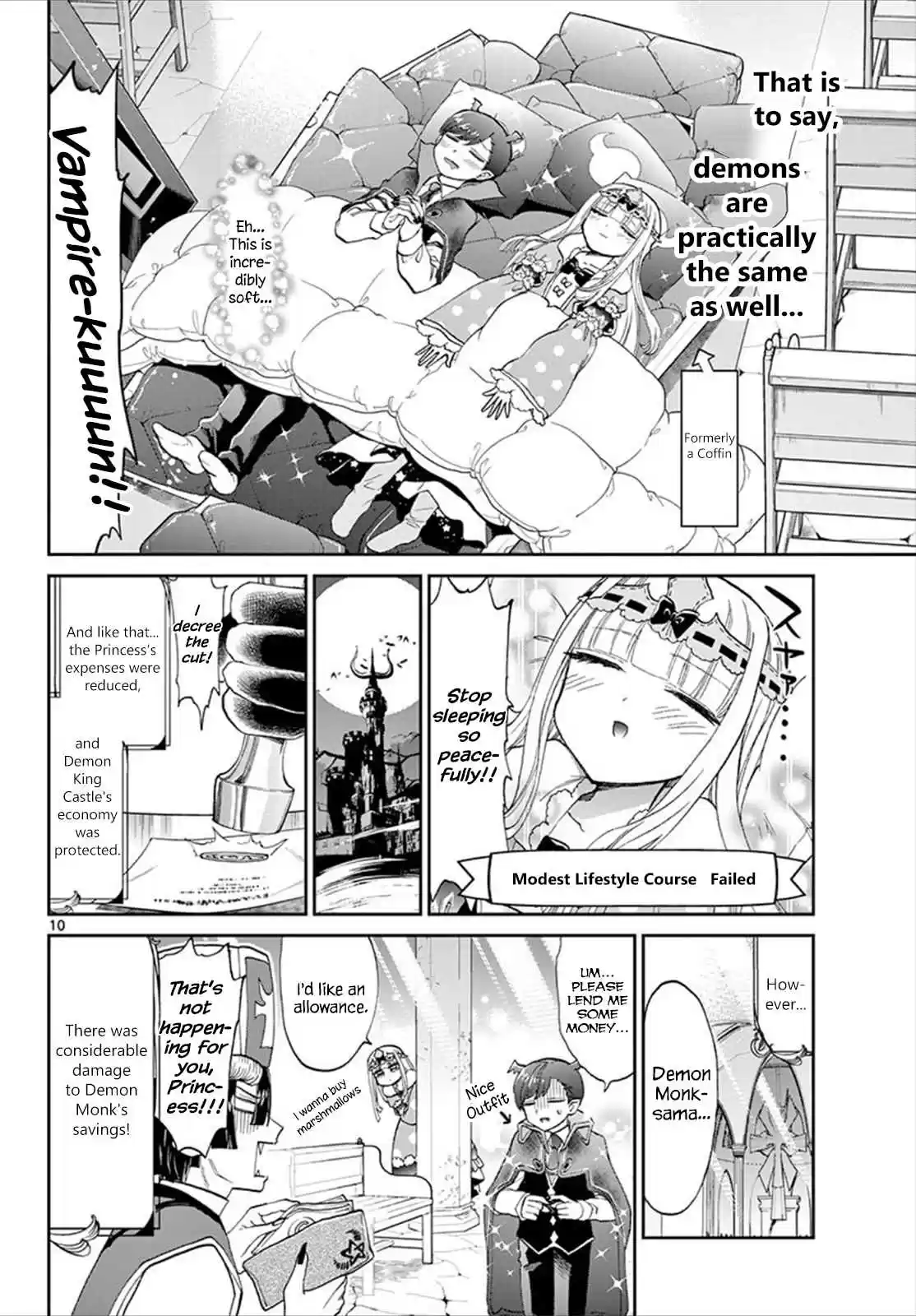 Maou jou de Oyasumi Vol. 7 Ch. 92 Princess's Unimagined Poverty