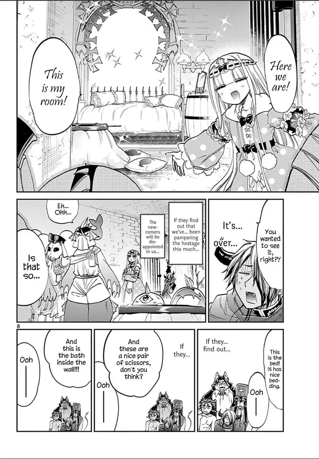 Maou jou de Oyasumi Vol. 8 Ch. 95 New Years Futon Material Trade Fair