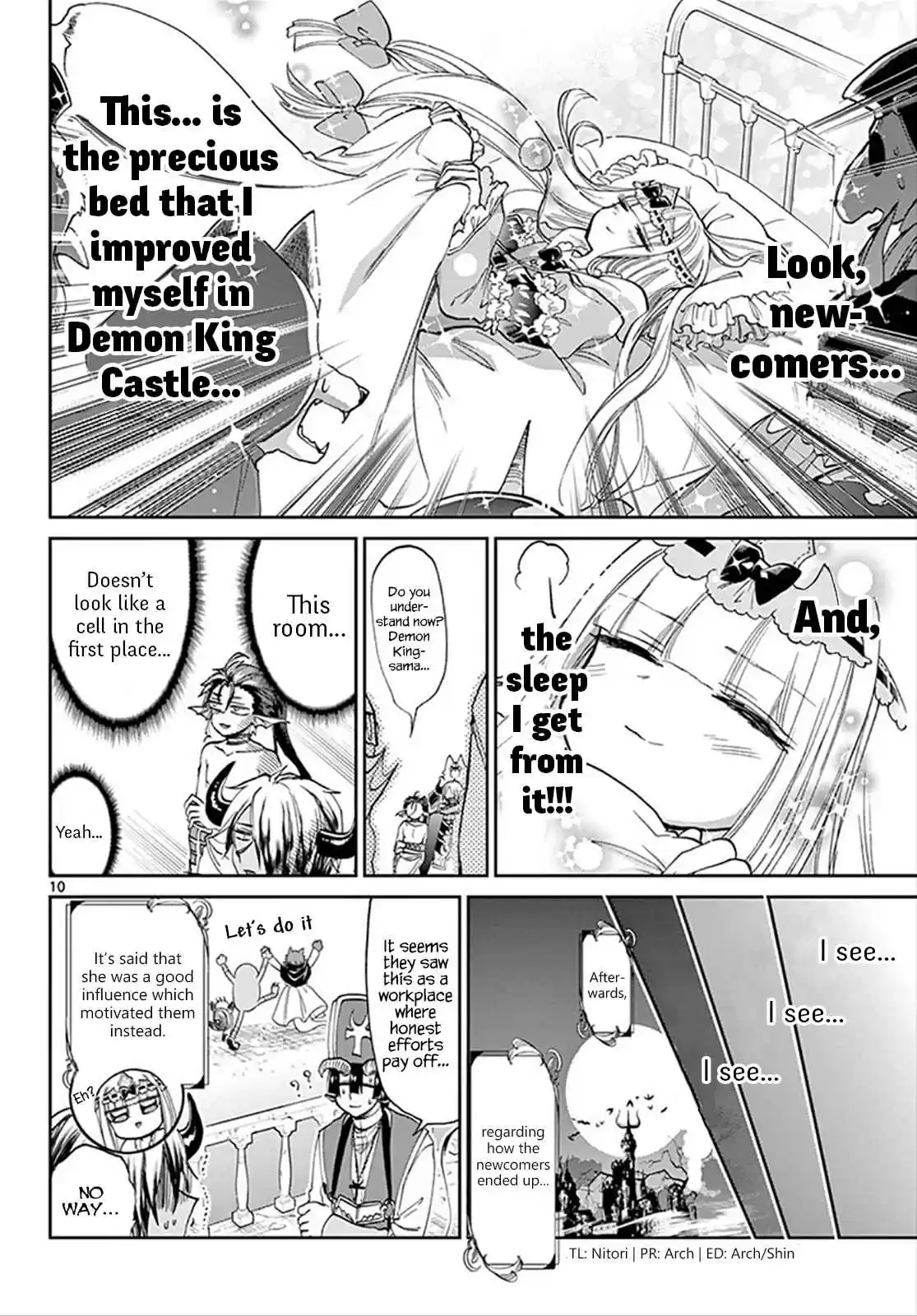 Maou jou de Oyasumi Vol. 8 Ch. 95 New Years Futon Material Trade Fair