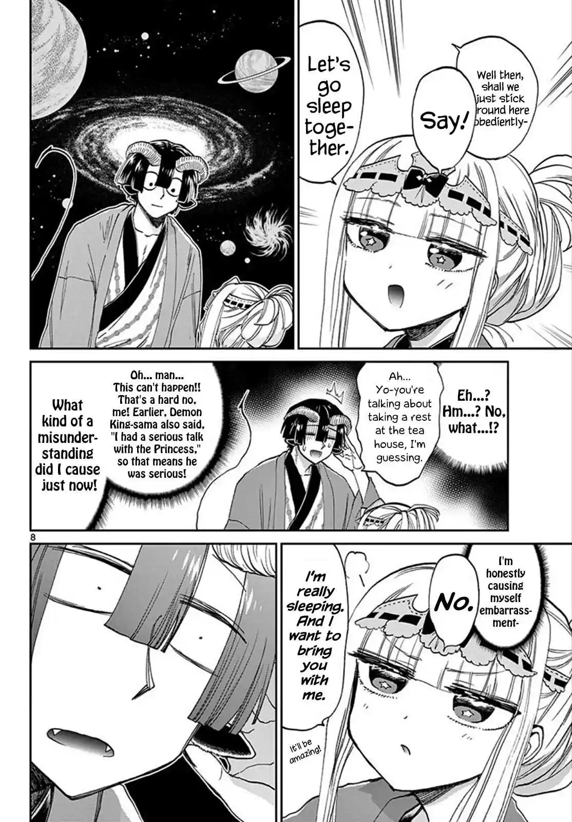 Maou jou de Oyasumi Vol. 8 Ch. 99 Visiting the Nicest Places of Hell Springs Over and Over